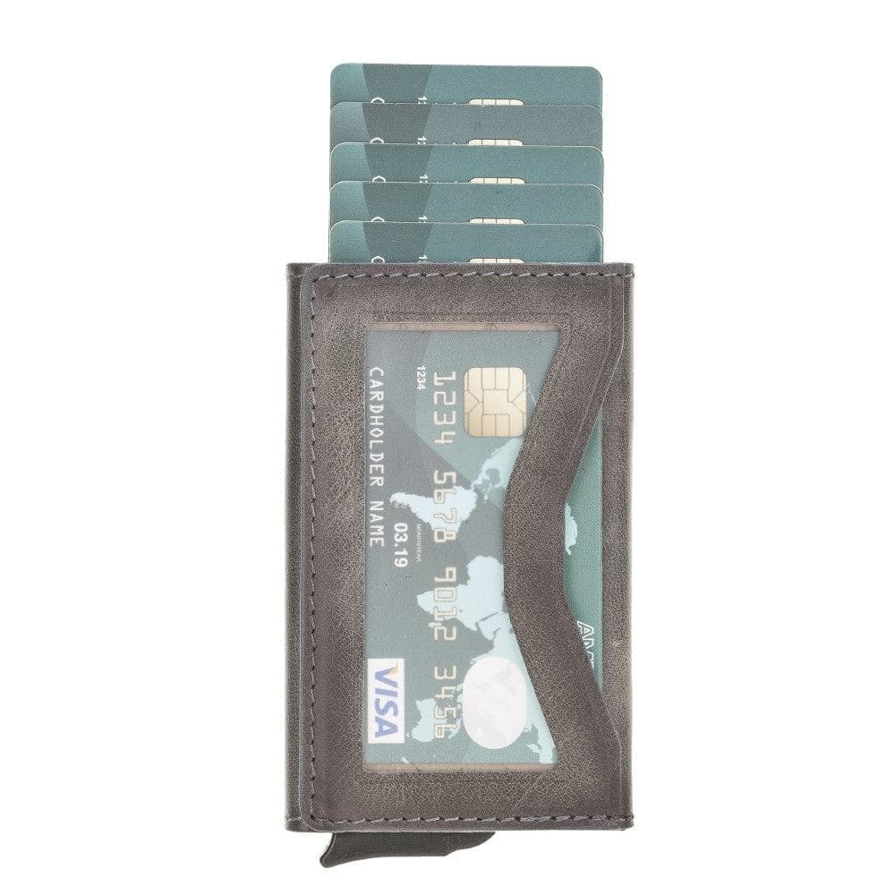 Austin Leather Card Holder with RFID