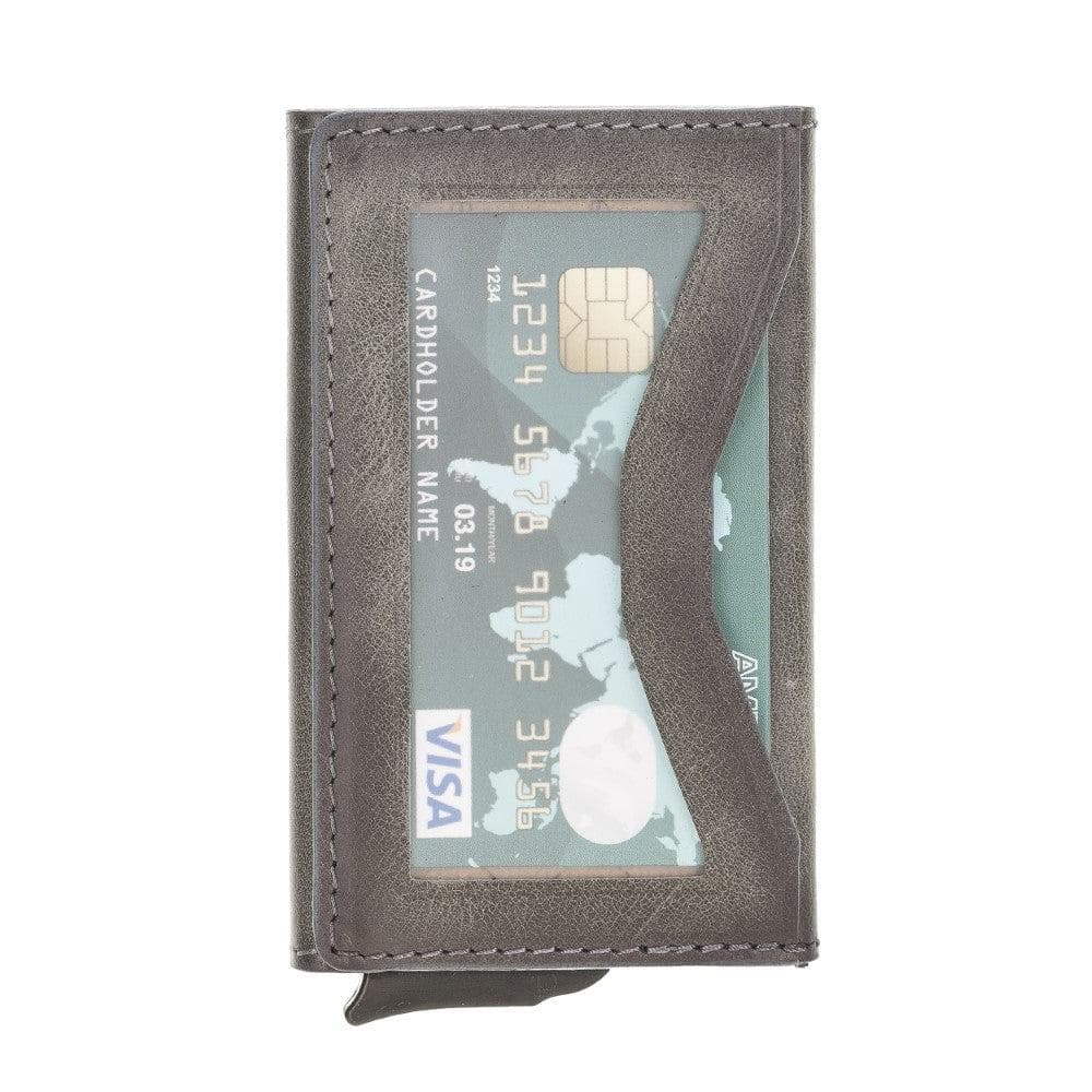 Austin Leather Card Holder with RFID