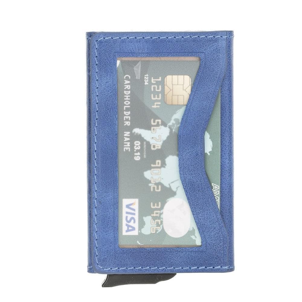 Austin Leather Card Holder with RFID
