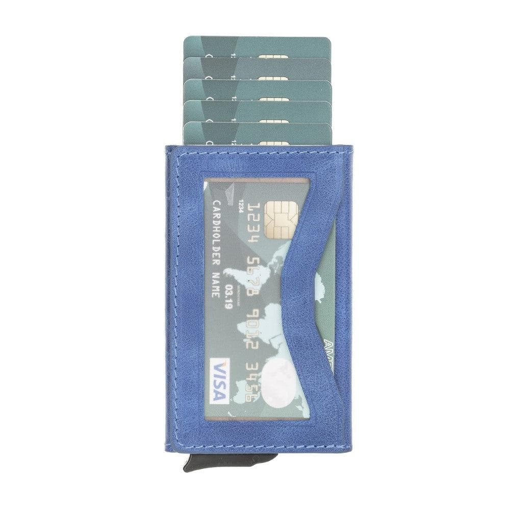Austin Leather Card Holder with RFID