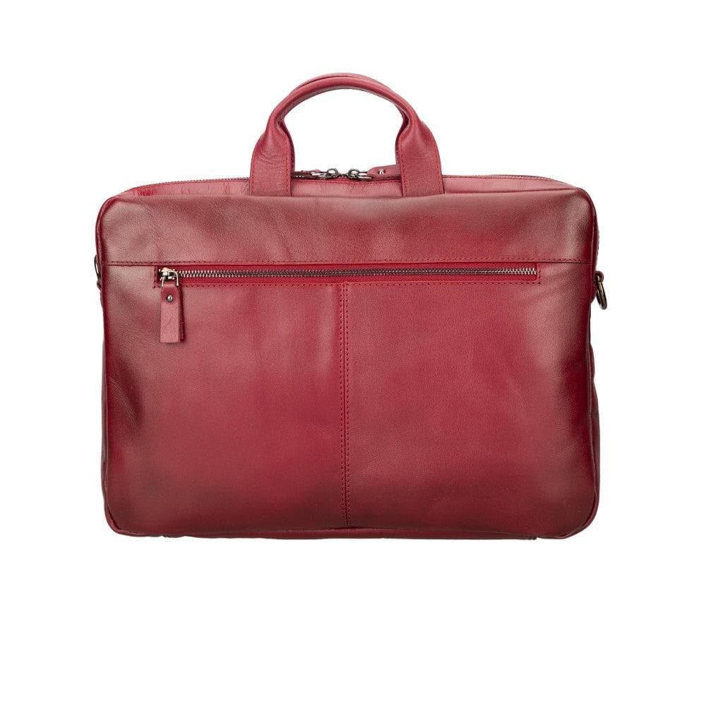 Apollo Leather Business Briefcase / Laptop Case 14"