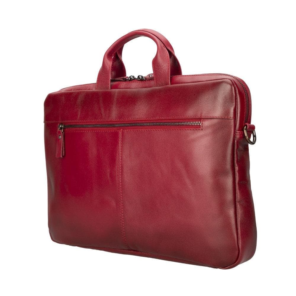 Apollo Leather Business Briefcase / Laptop Case 14"
