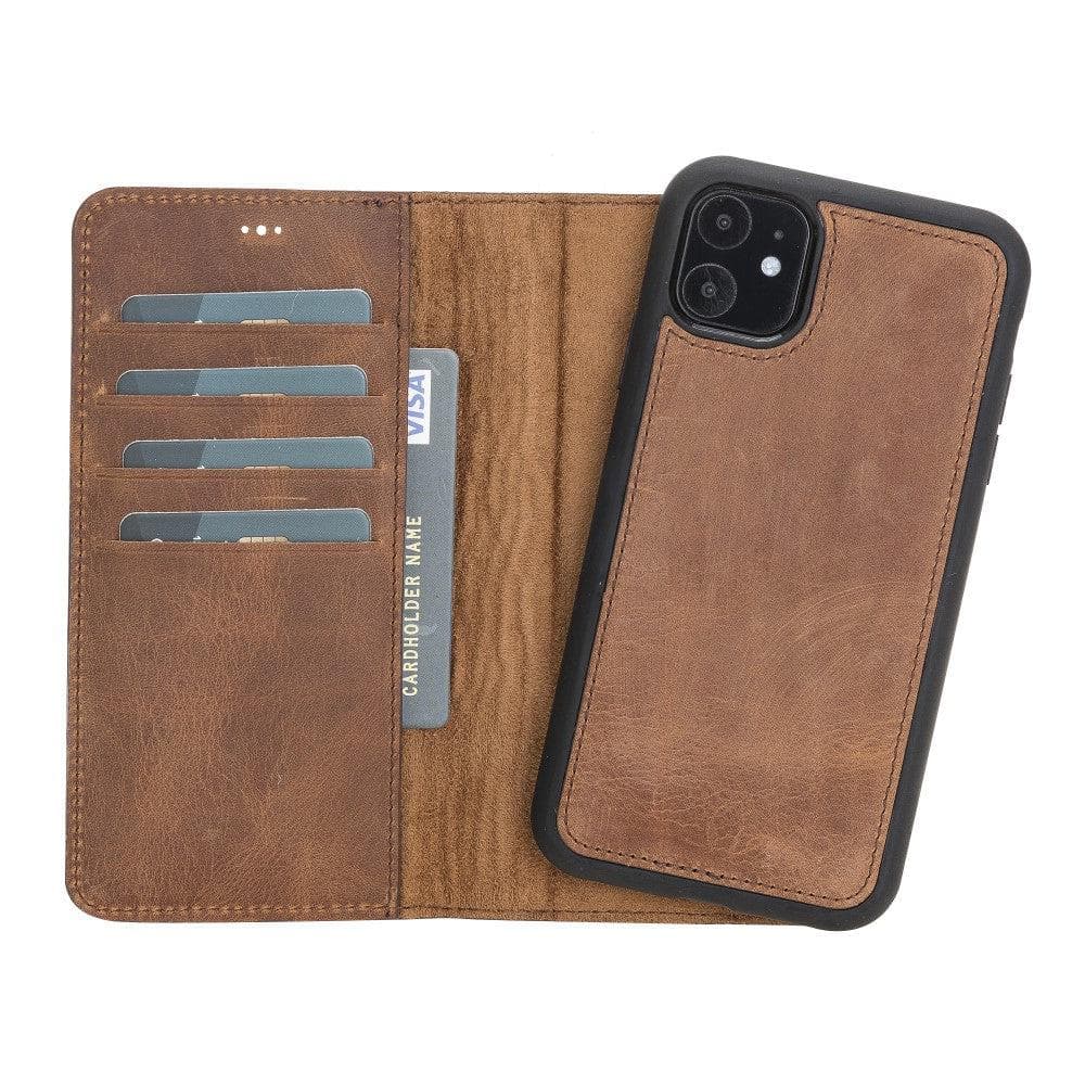 Magic iPhone 11 Detachable Leather Wallet Case