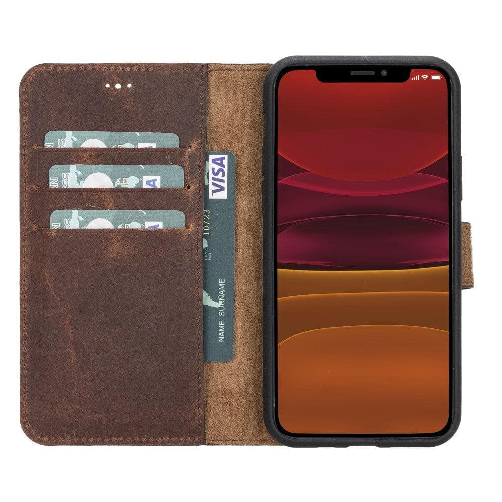 Magic iPhone 11 Detachable Leather Wallet Case
