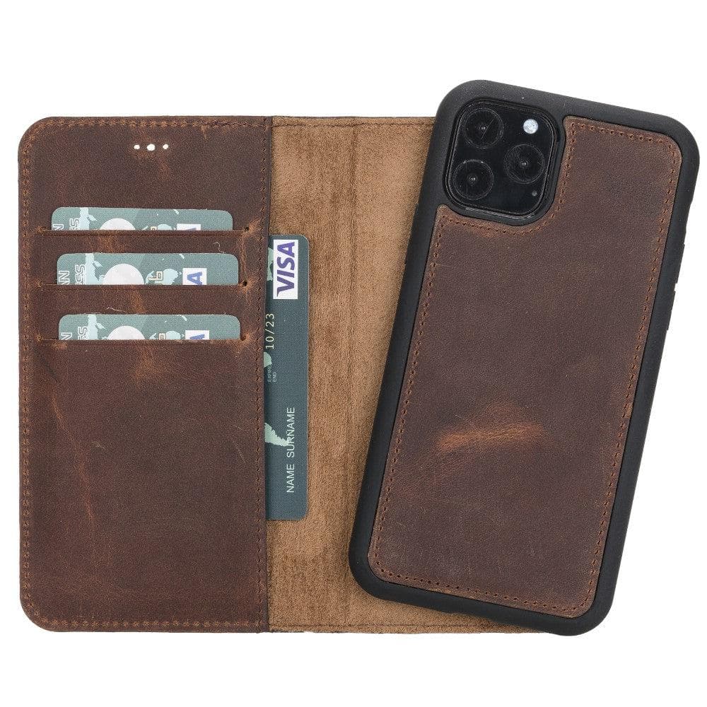 Magic iPhone 11 Detachable Leather Wallet Case