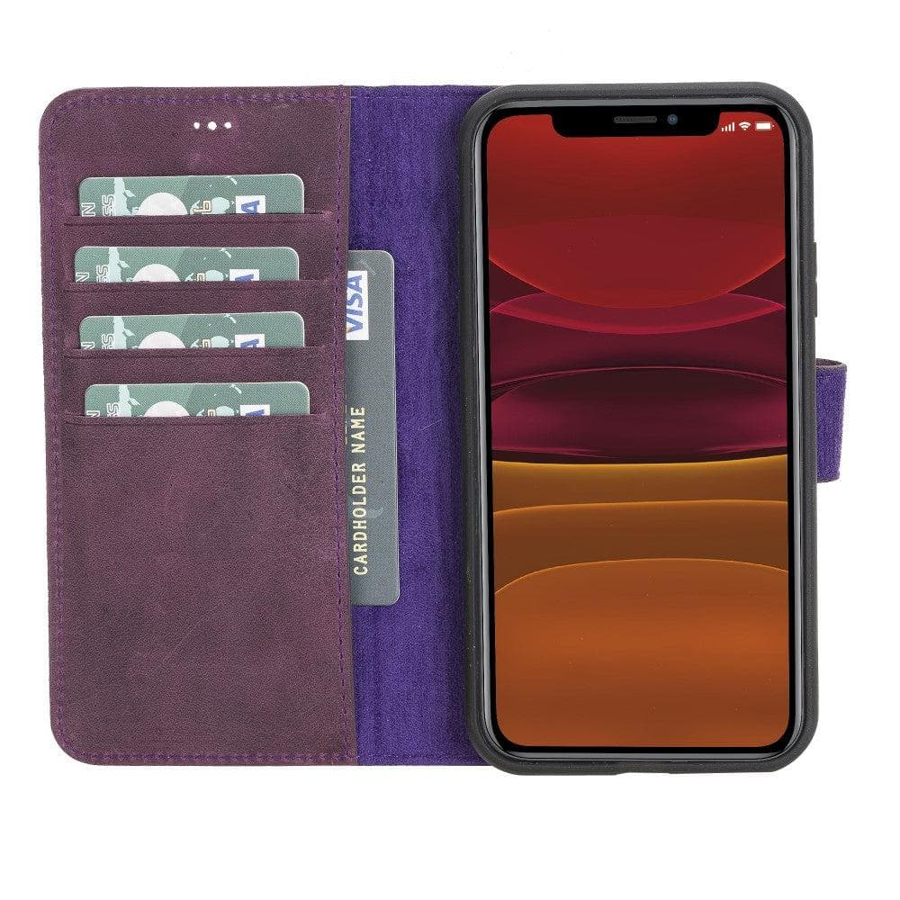Magic iPhone 11 Detachable Leather Wallet Case