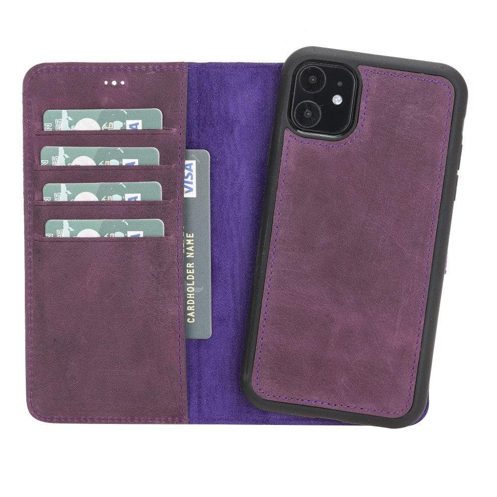 Magic iPhone 11 Detachable Leather Wallet Case