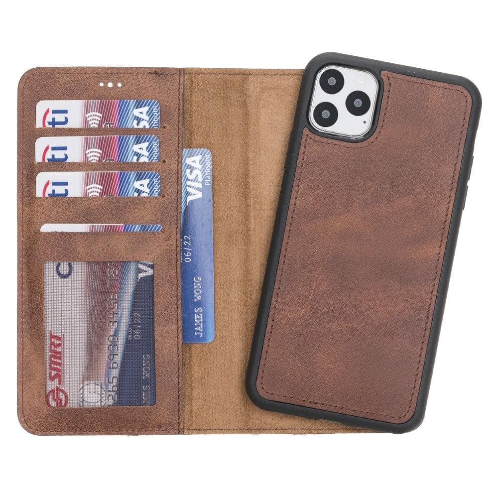 Magic iPhone 11 Detachable Leather Wallet Case
