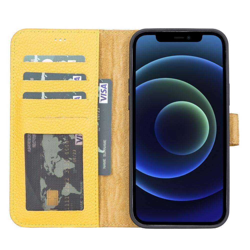 Magic iPhone 13 Pro Max Detachable Leather Wallet Case
