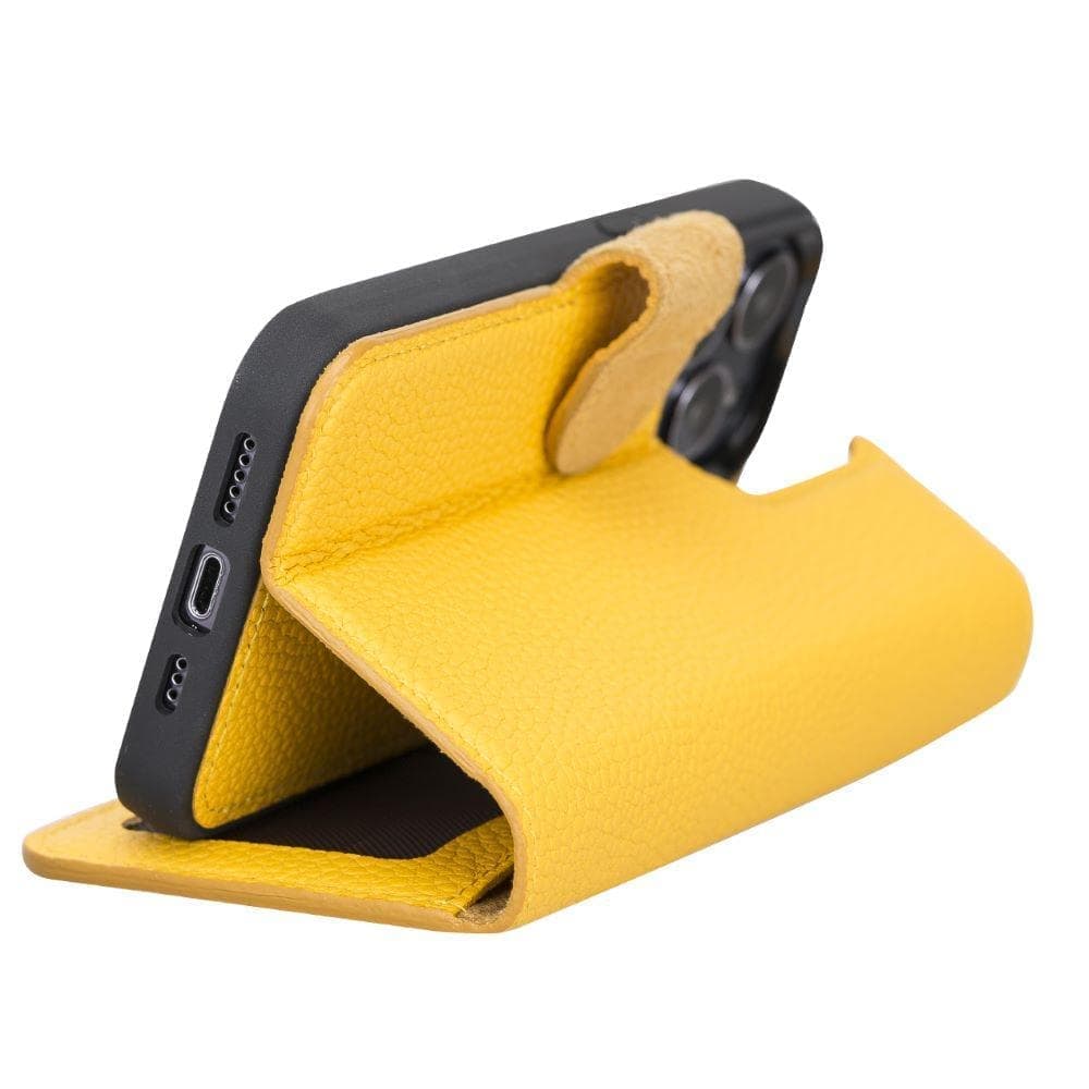 Magic iPhone 13 Pro Max Detachable Leather Wallet Case