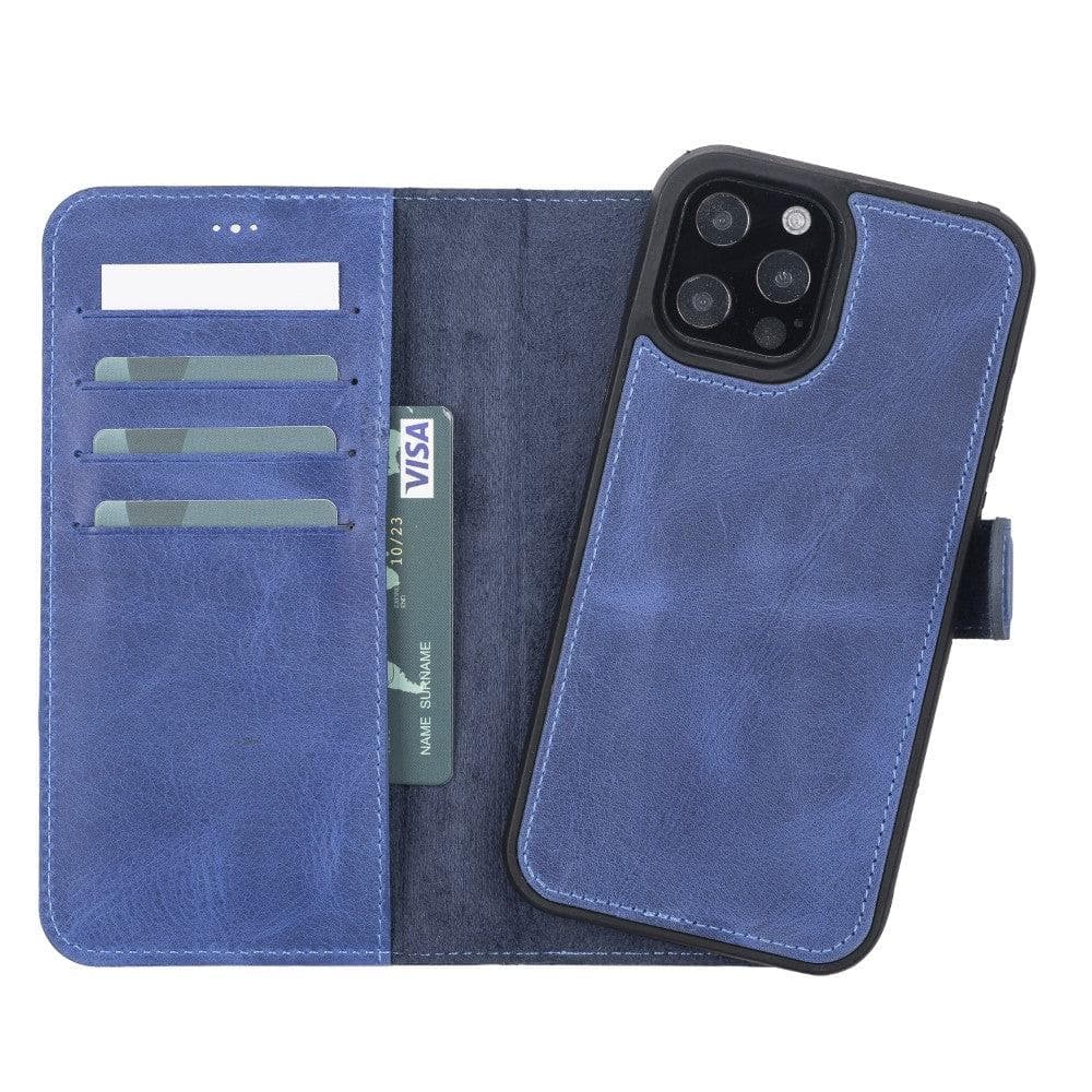 Magic iPhone 13 Pro Max Detachable Leather Wallet Case