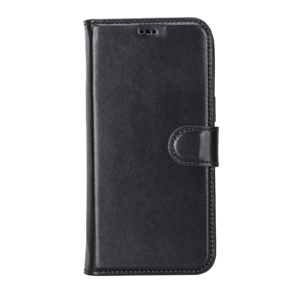 Magic iPhone 14 Plus Genuine Leather Detachable Wallet Case