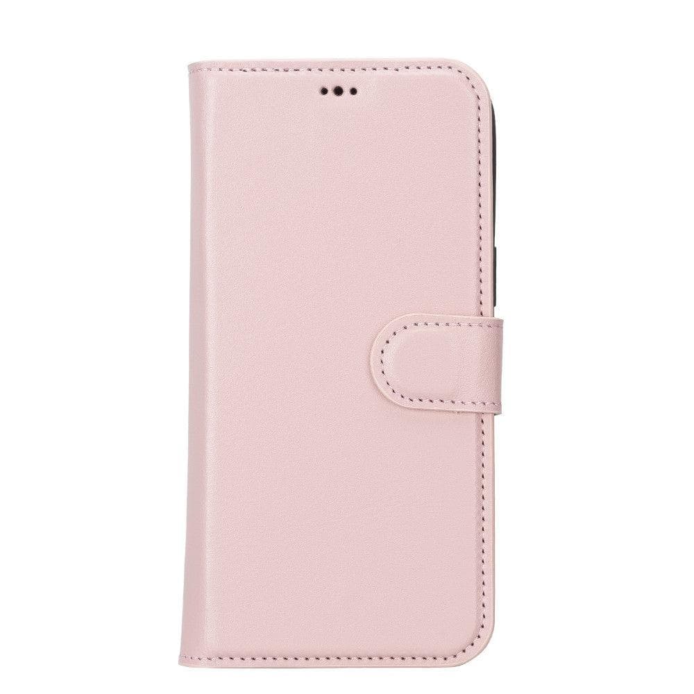 Magic iPhone 14 Plus Genuine Leather Detachable Wallet Case