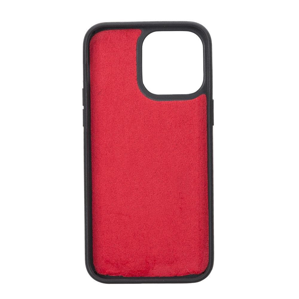 Magic iPhone 14 Plus Genuine Leather Detachable Wallet Case