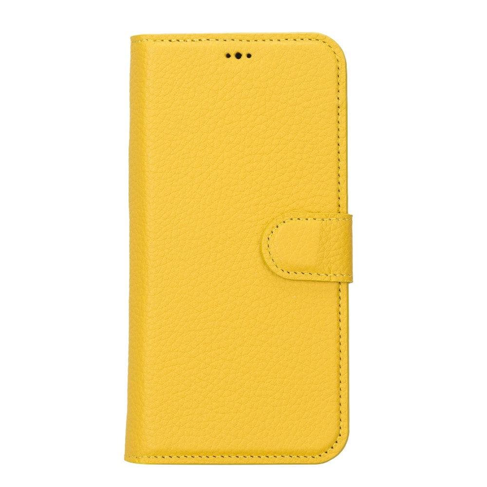 Magic iPhone 14 Plus Genuine Leather Detachable Wallet Case