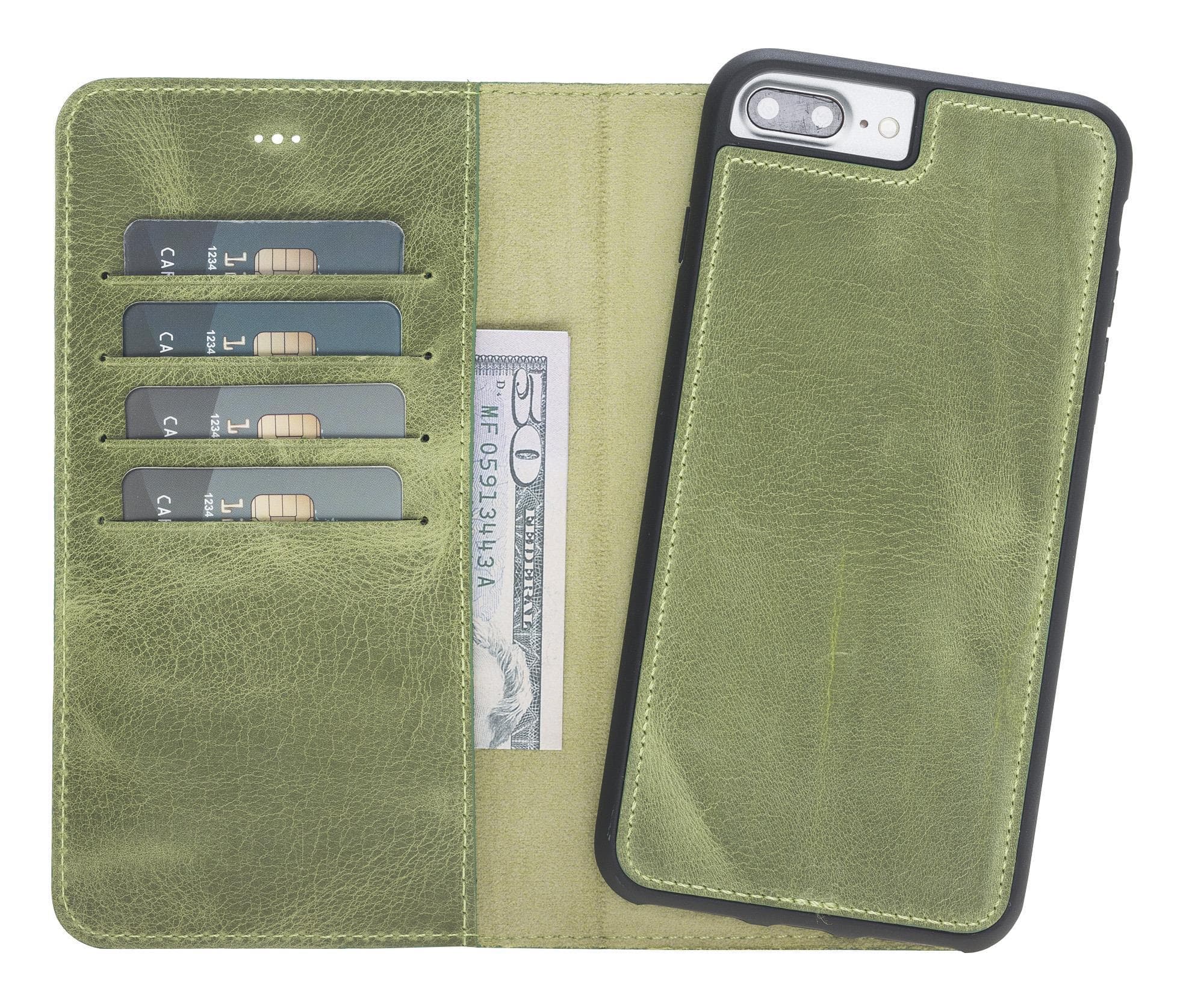 Magic iPhone 8 Plus / 7 Plus Detachable Leather Wallet Case