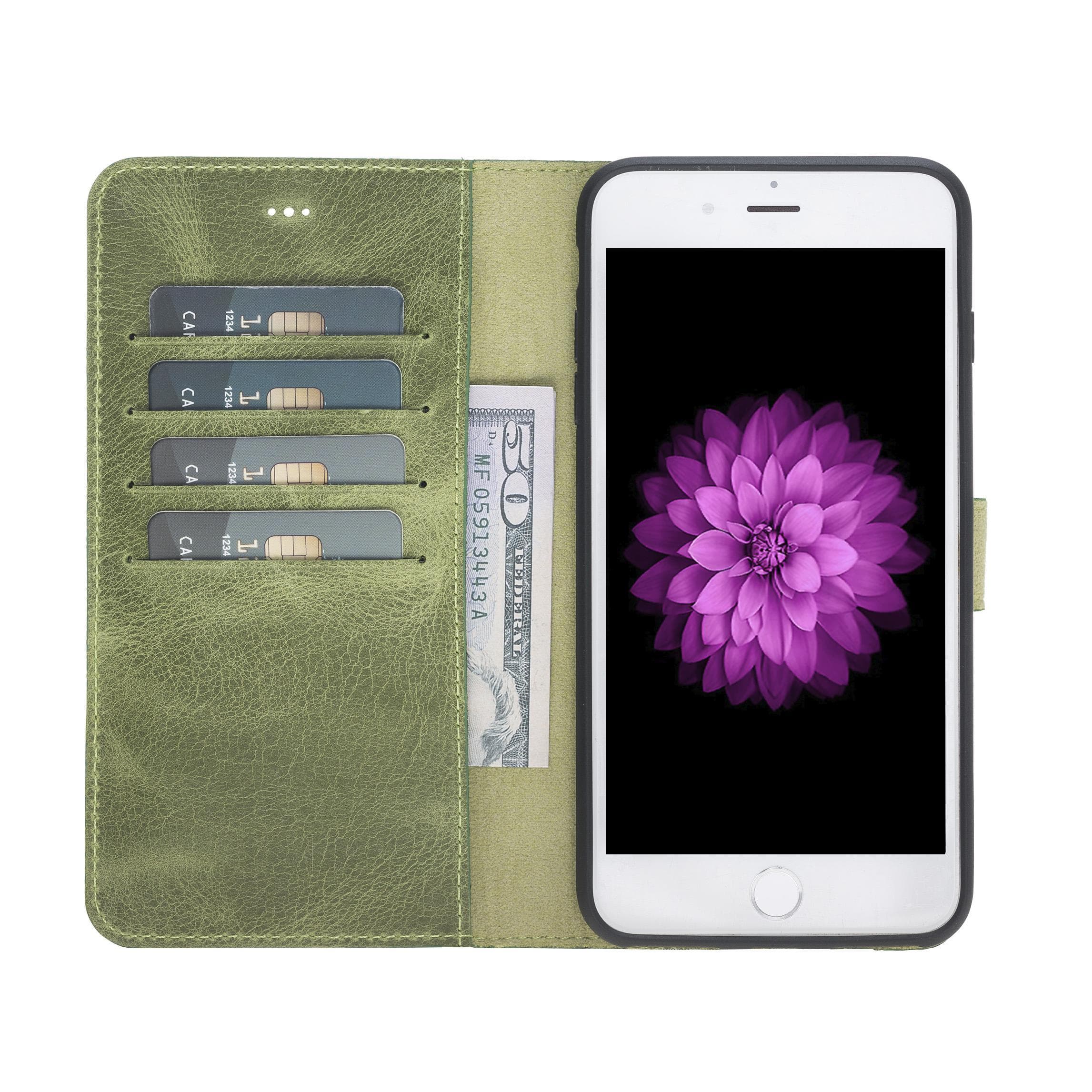 Magic iPhone 8 Plus / 7 Plus Detachable Leather Wallet Case