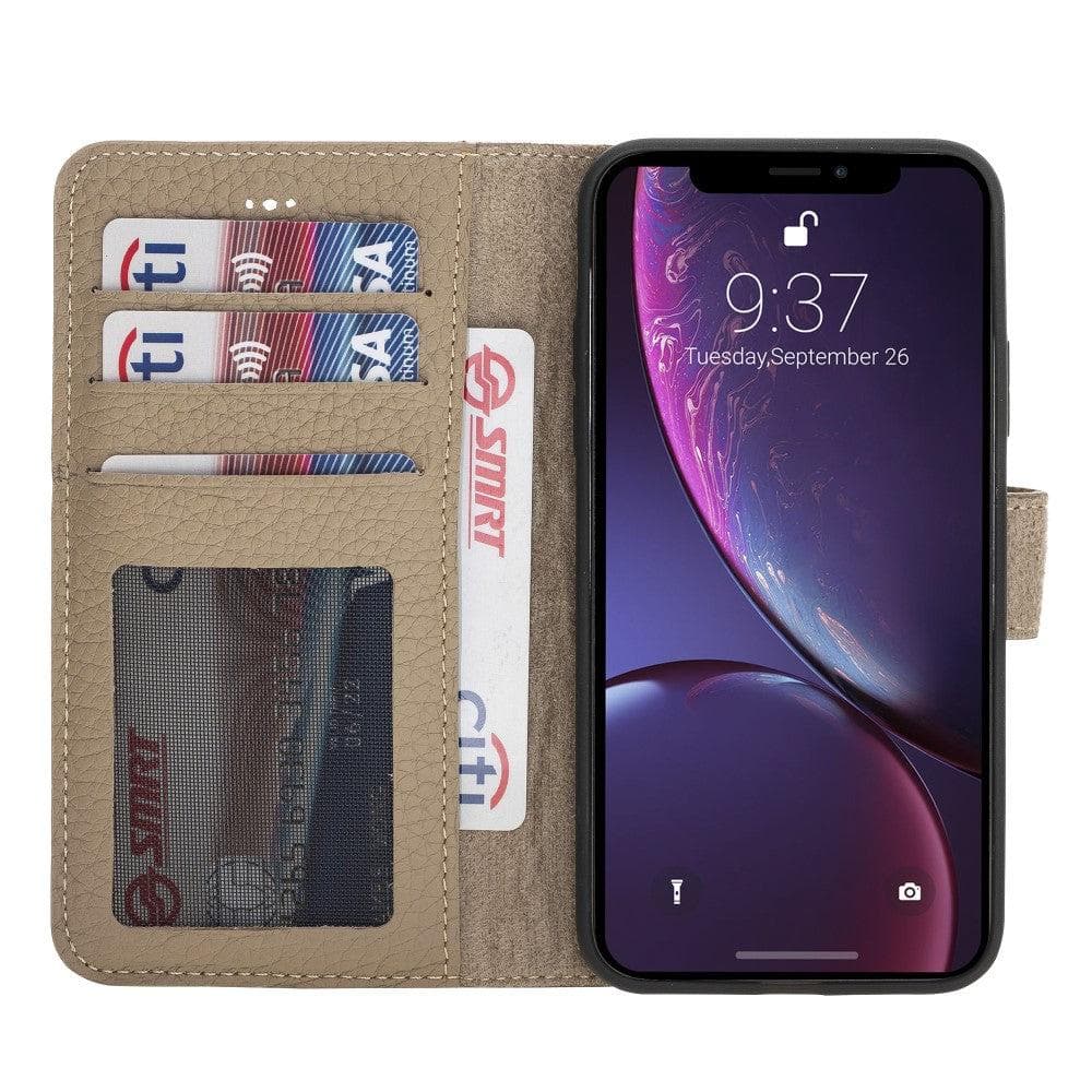 Magic iPhone XS Max Detachable Leather Wallet Case