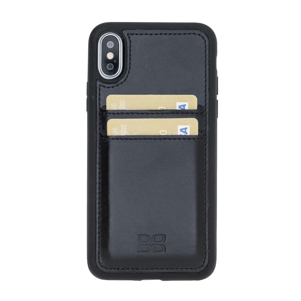 Ultimate Jacket Leather iPhone X / XS Case with Card Holder