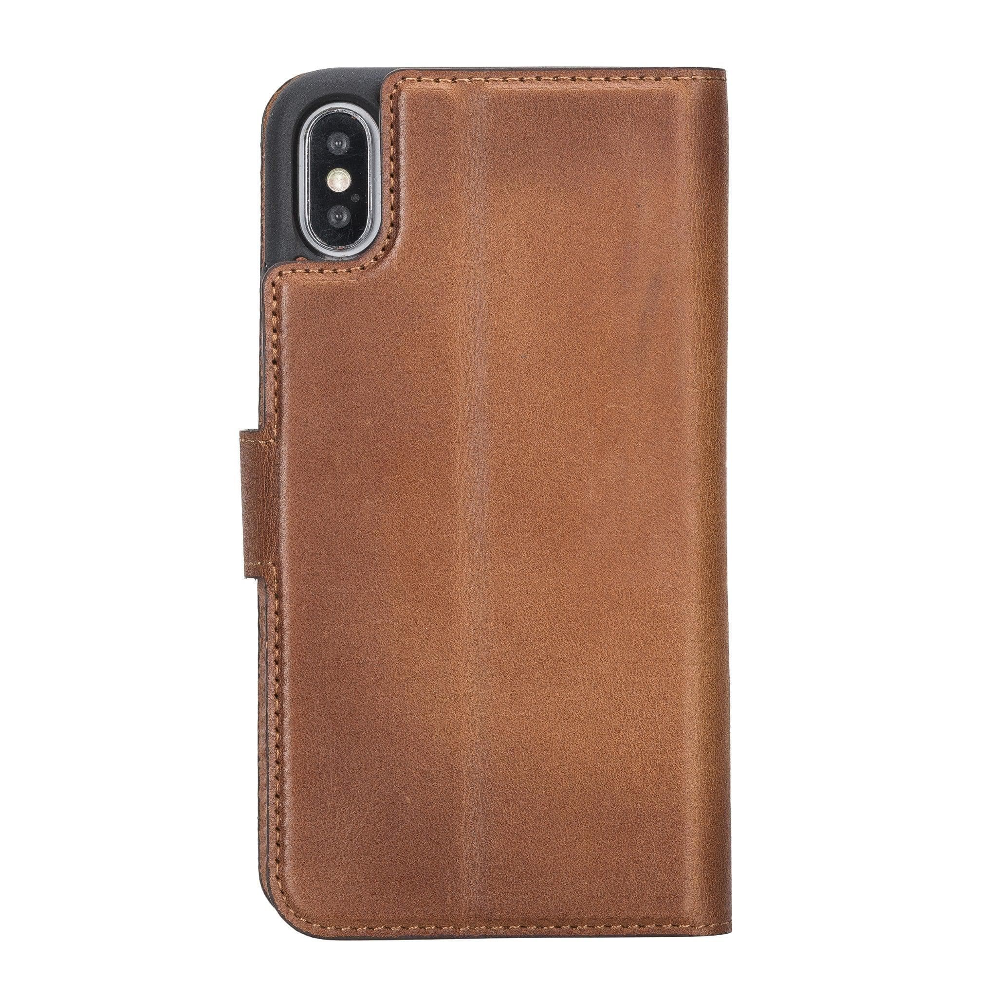 Magic iPhone XS Max Detachable Leather Wallet Case