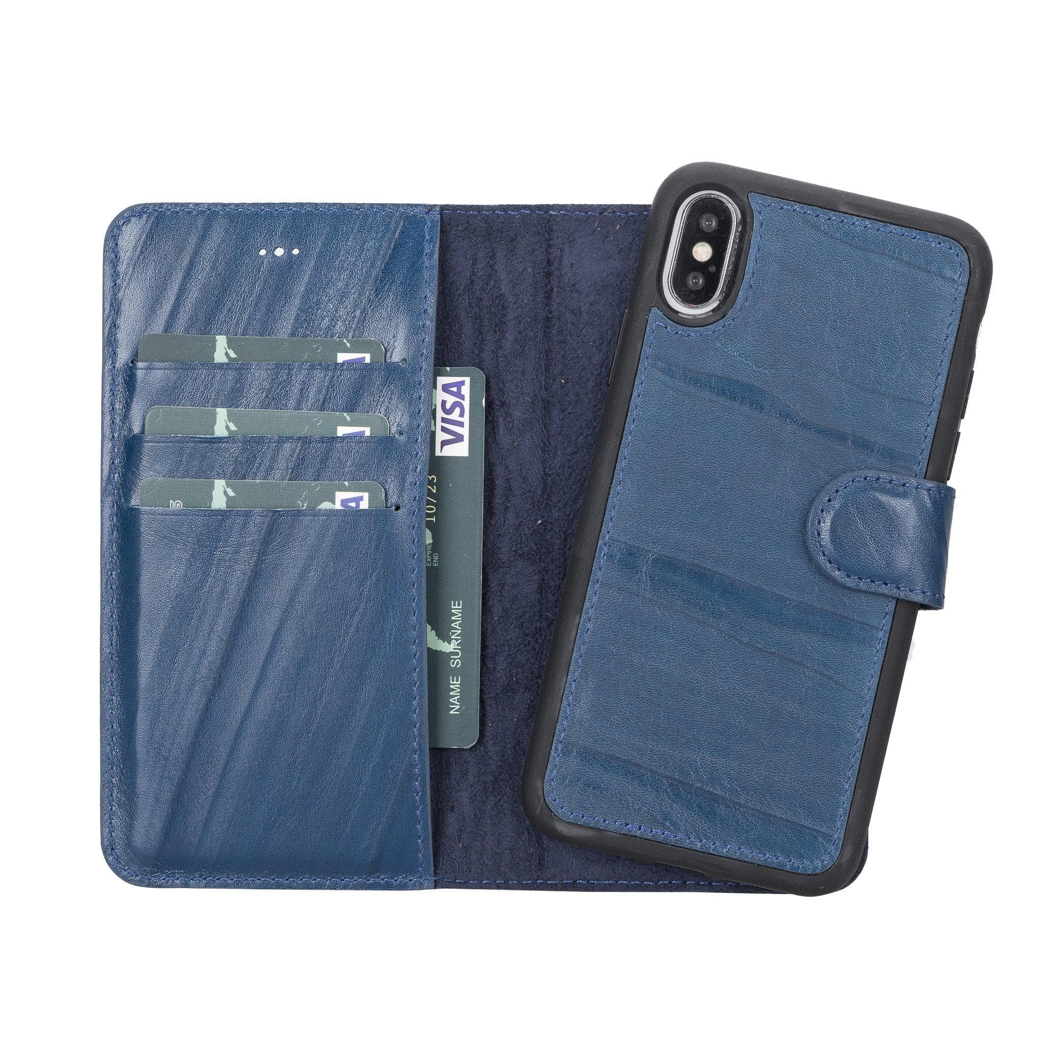 Magic iPhone XR Detachable Leather Wallet Case