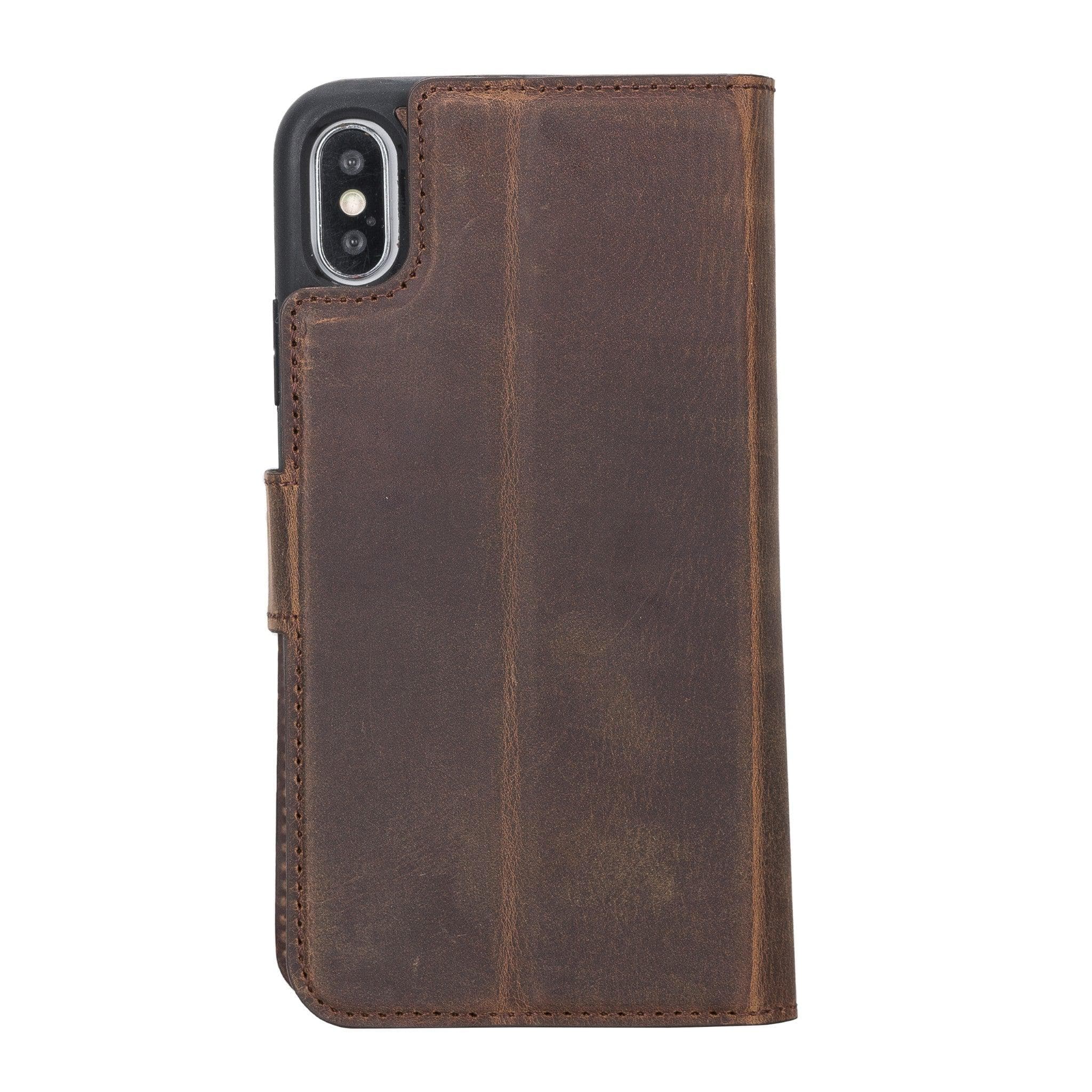 Magic iPhone XS Max Detachable Leather Wallet Case
