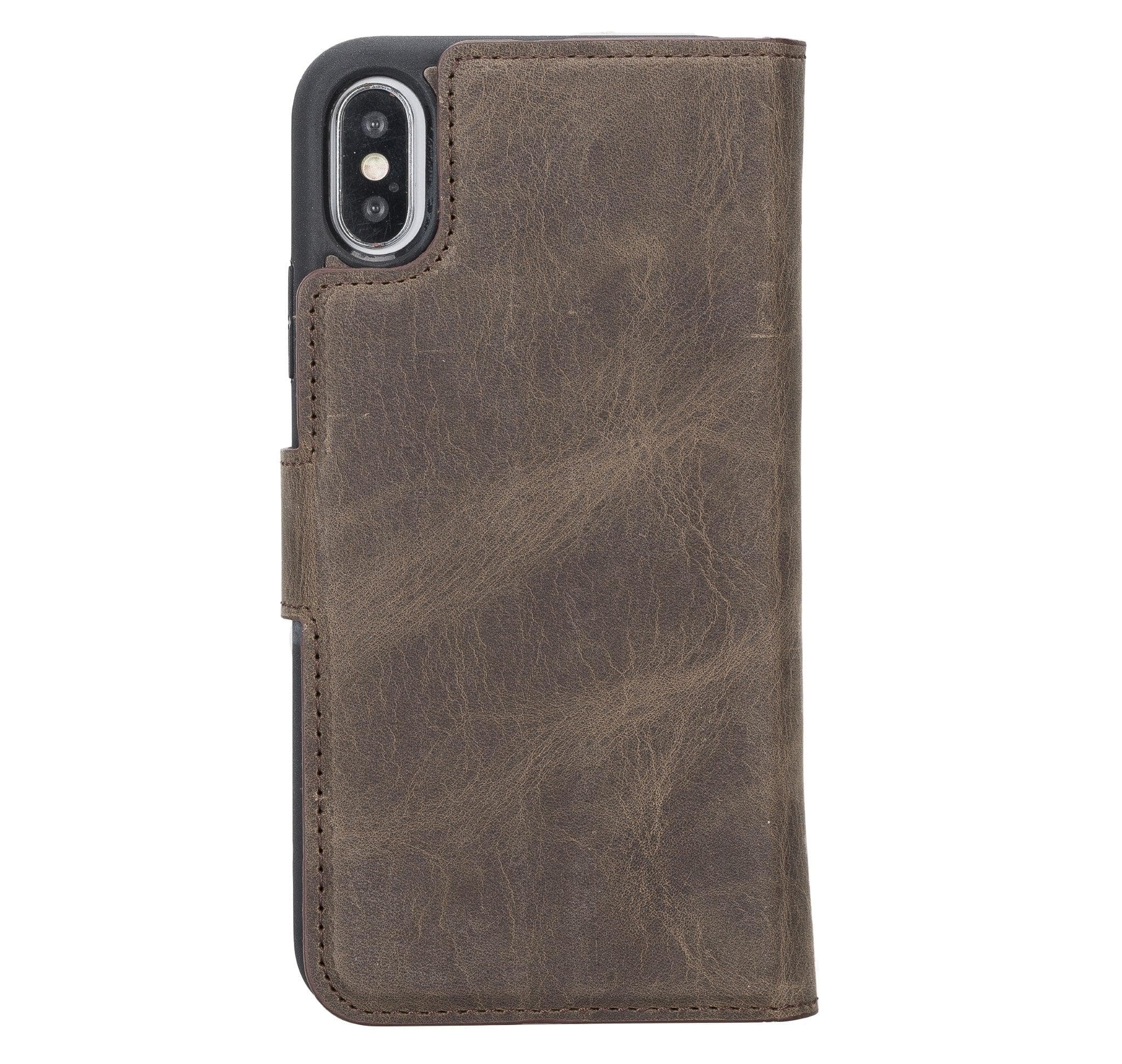 Magic iPhone XS Max Detachable Leather Wallet Case