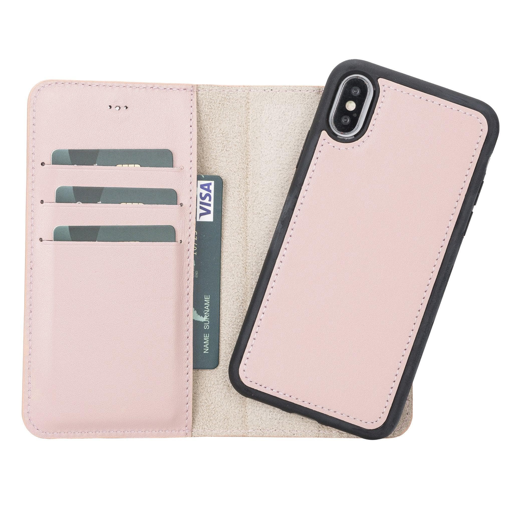 Magic iPhone XS Max Detachable Leather Wallet Case