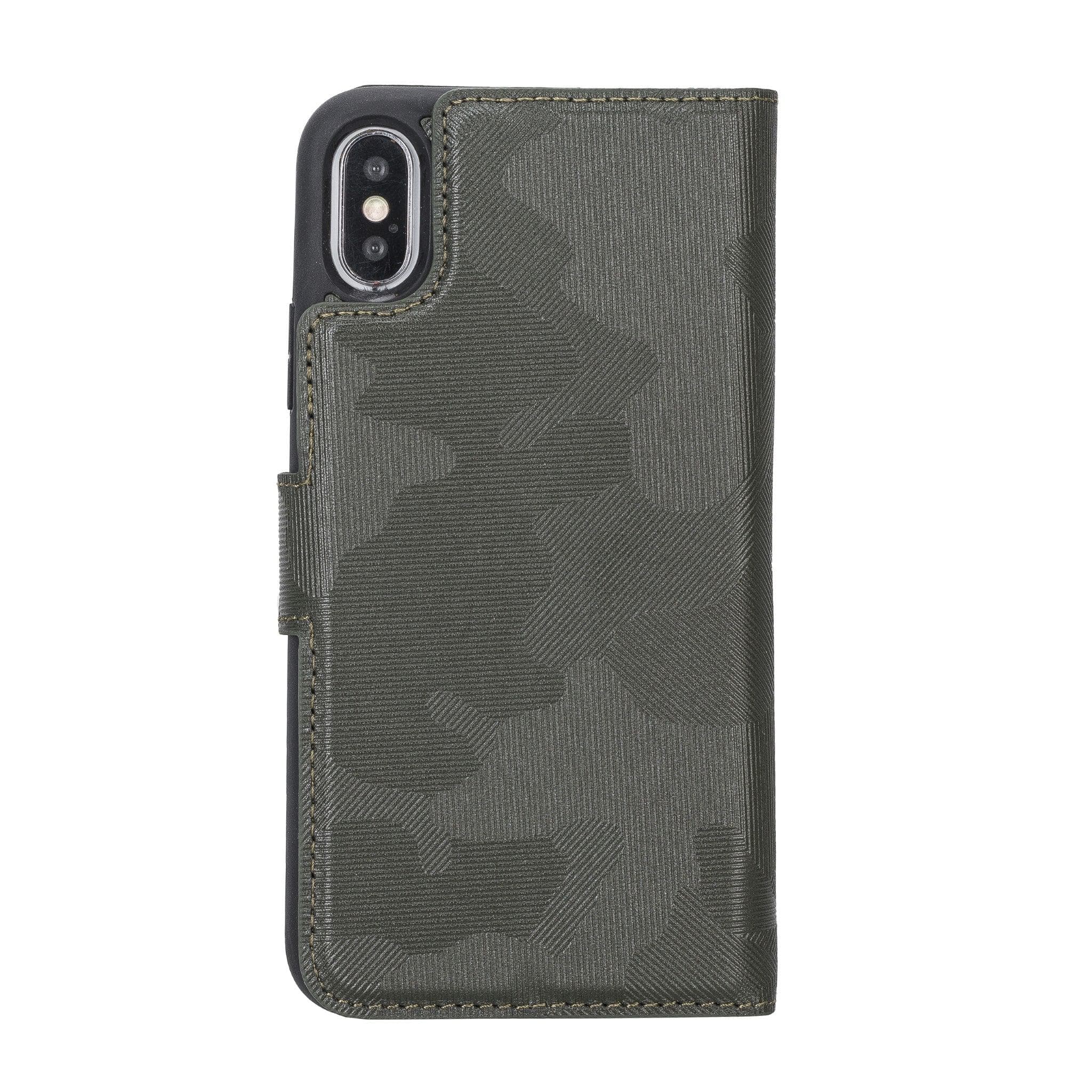Magic iPhone XS Max Detachable Leather Wallet Case