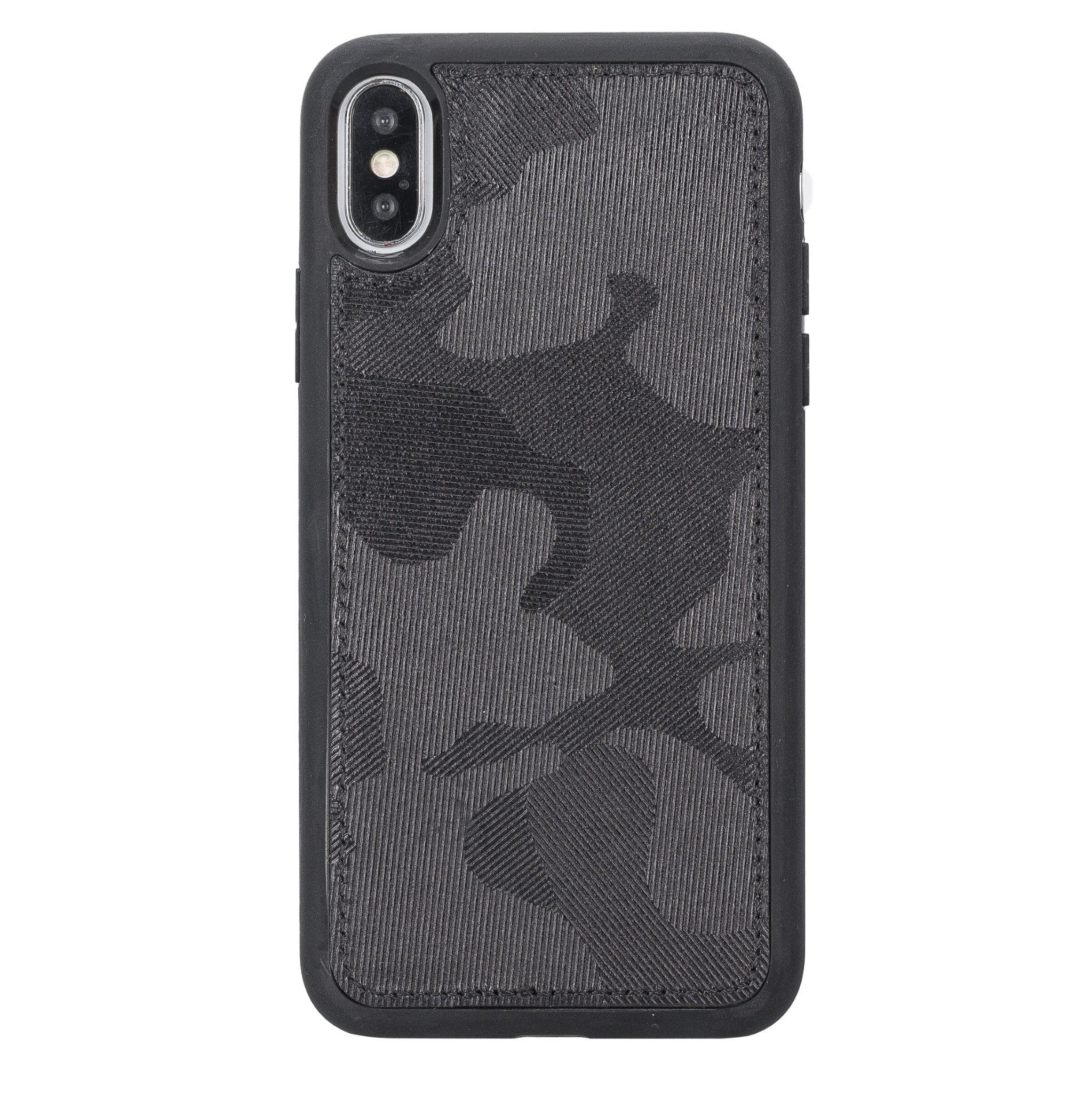 Magic iPhone XS Max Detachable Leather Wallet Case