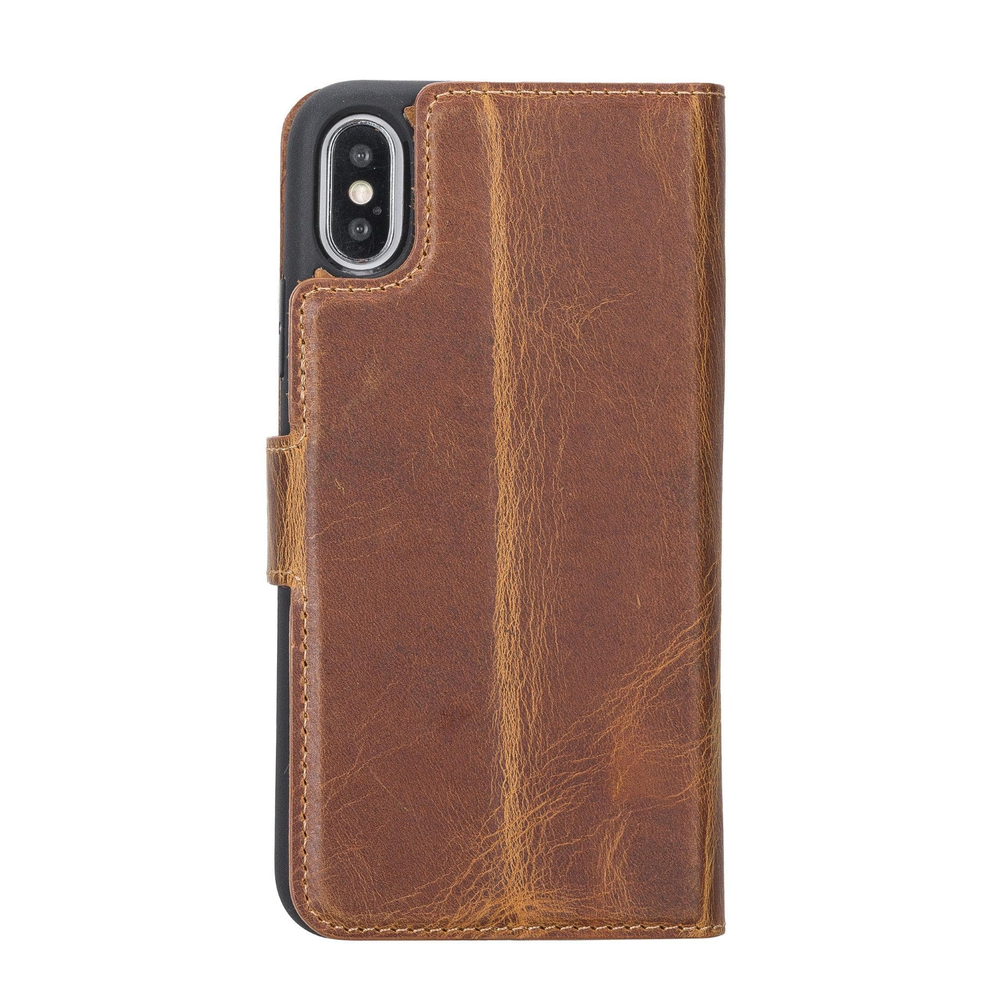 Magic iPhone X / XS Detachable Leather Wallet Case