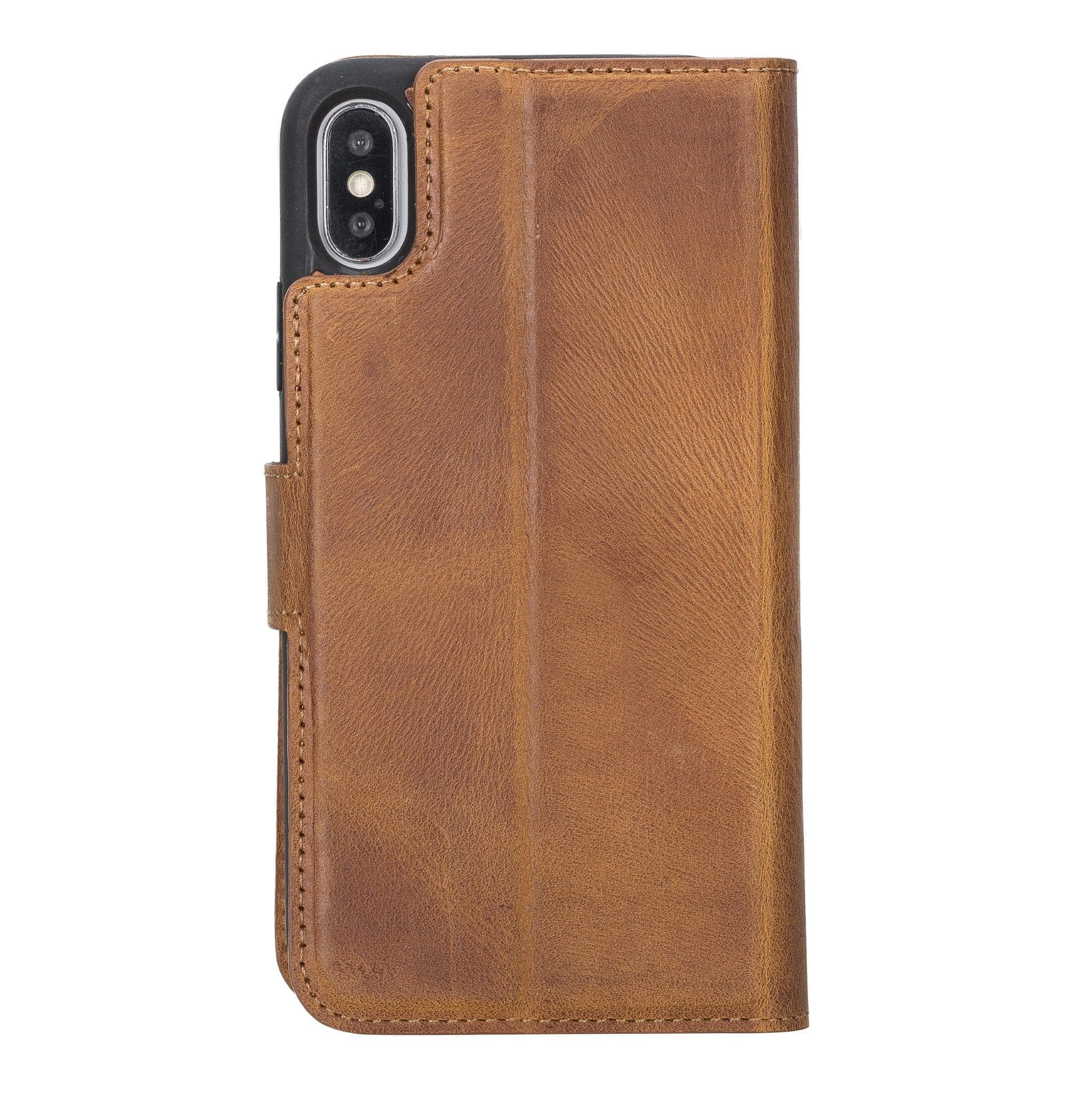 Magic iPhone XS Max Detachable Leather Wallet Case