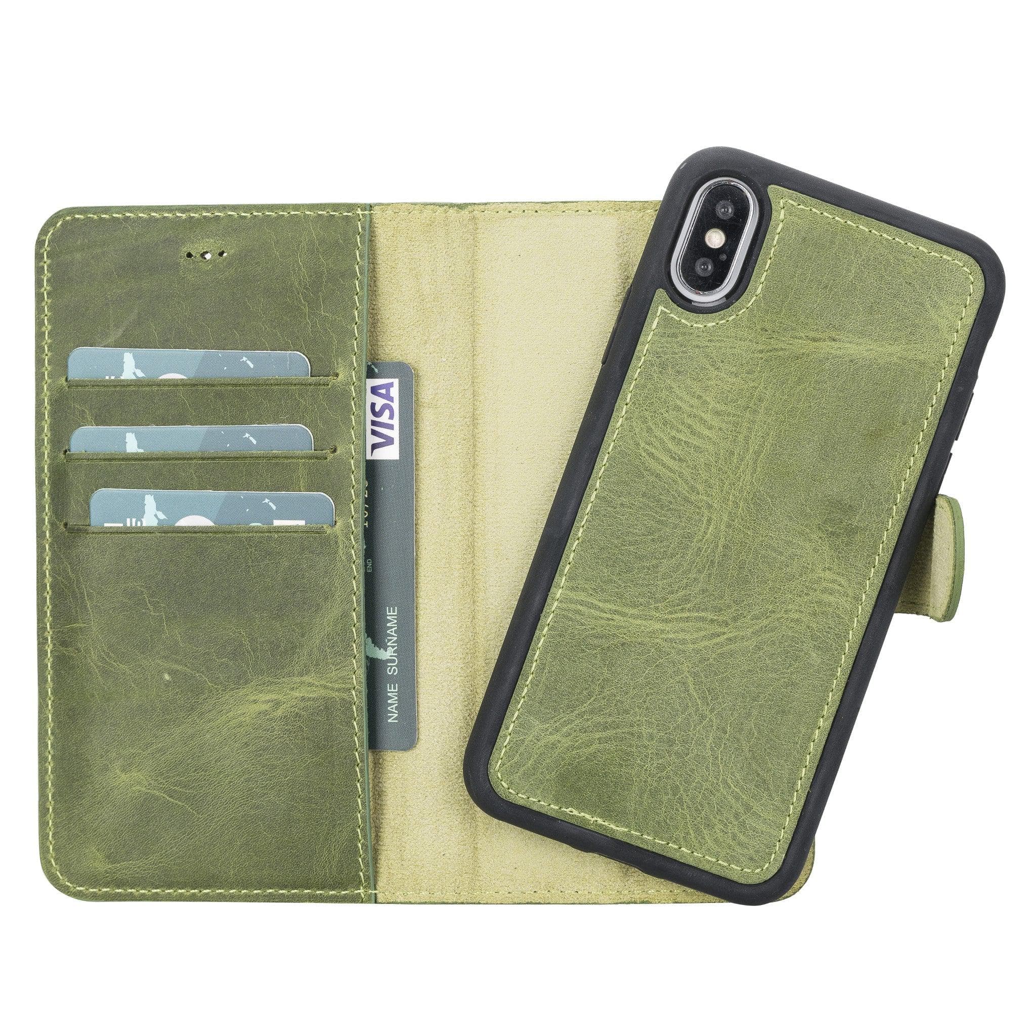 Magic iPhone XS Max Detachable Leather Wallet Case