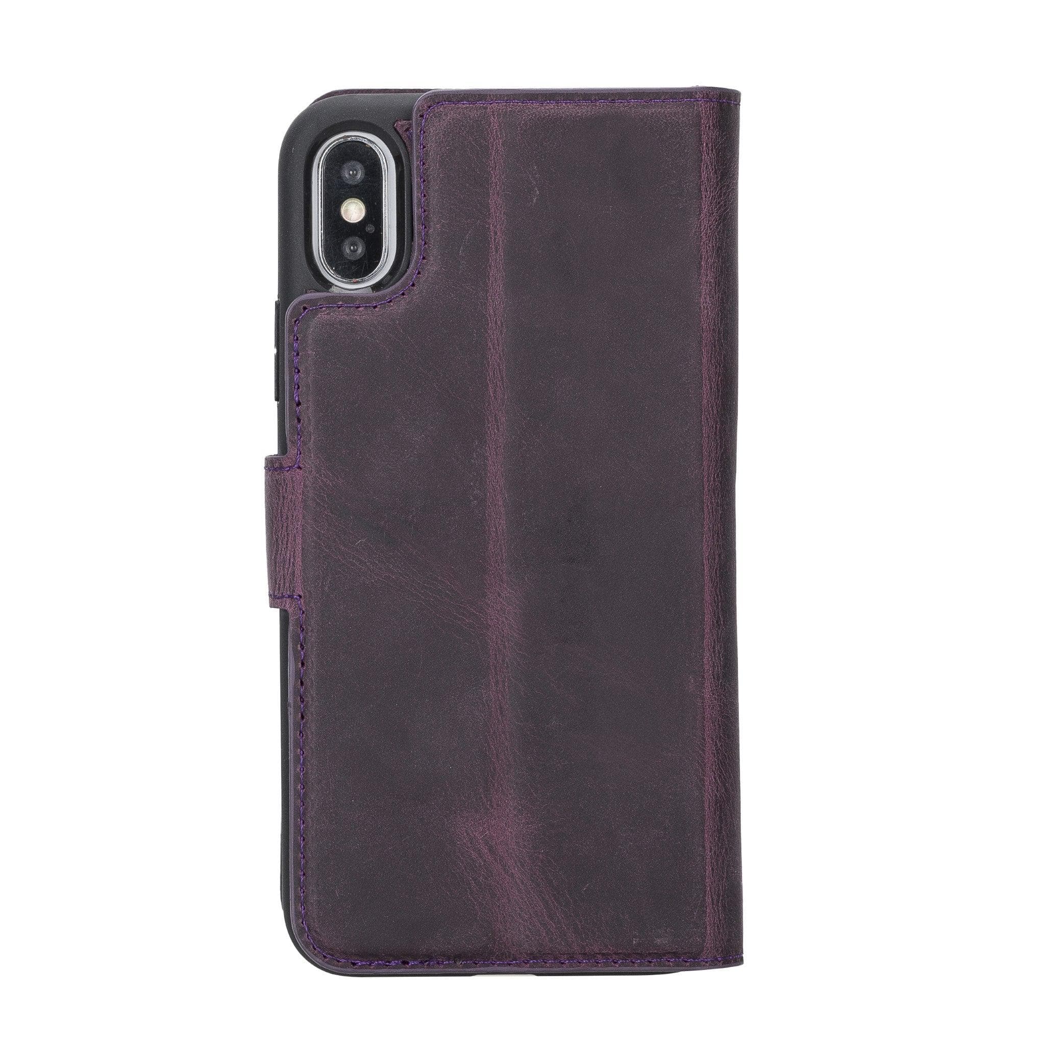 Magic iPhone X / XS Detachable Leather Wallet Case