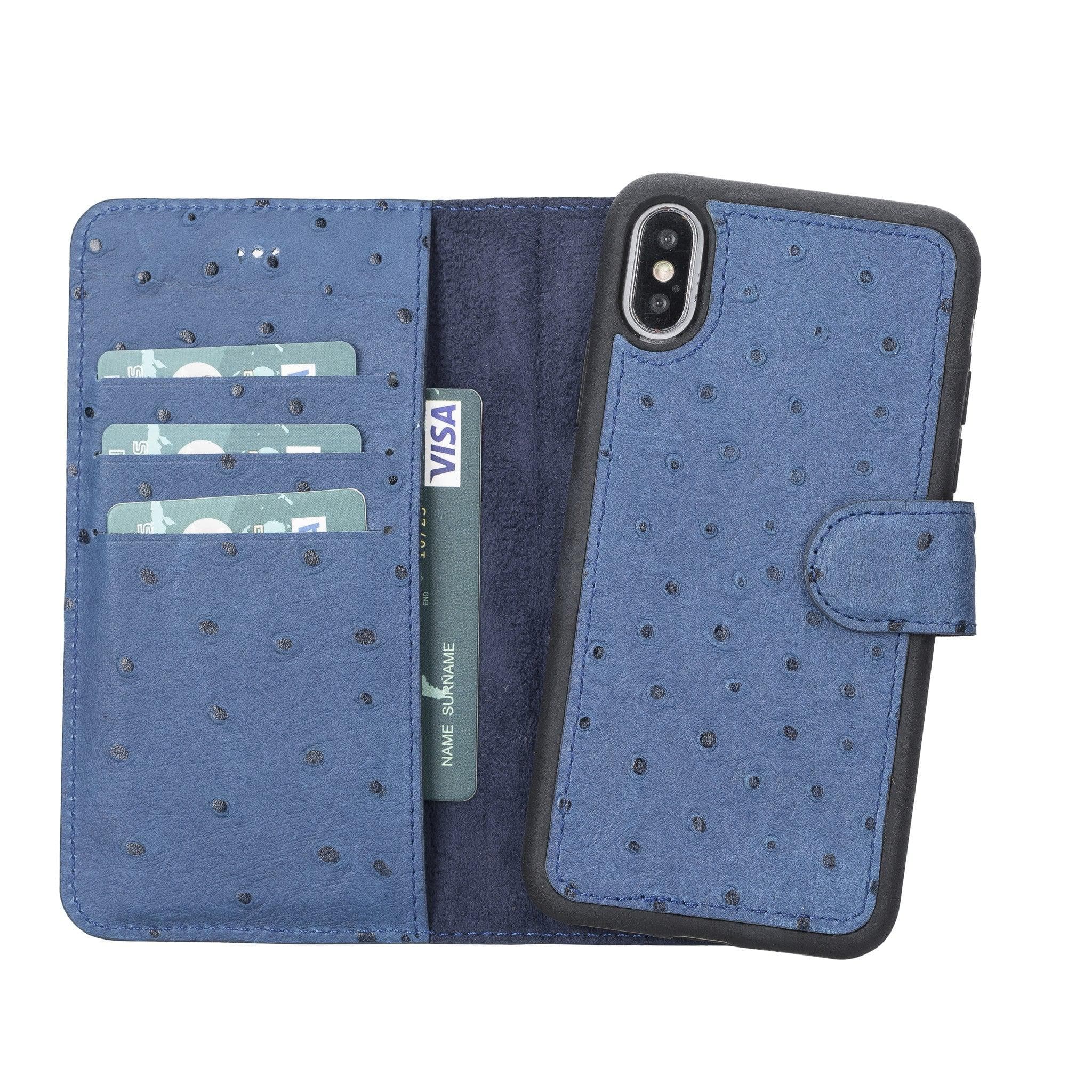 Magic iPhone XS Max Detachable Leather Wallet Case