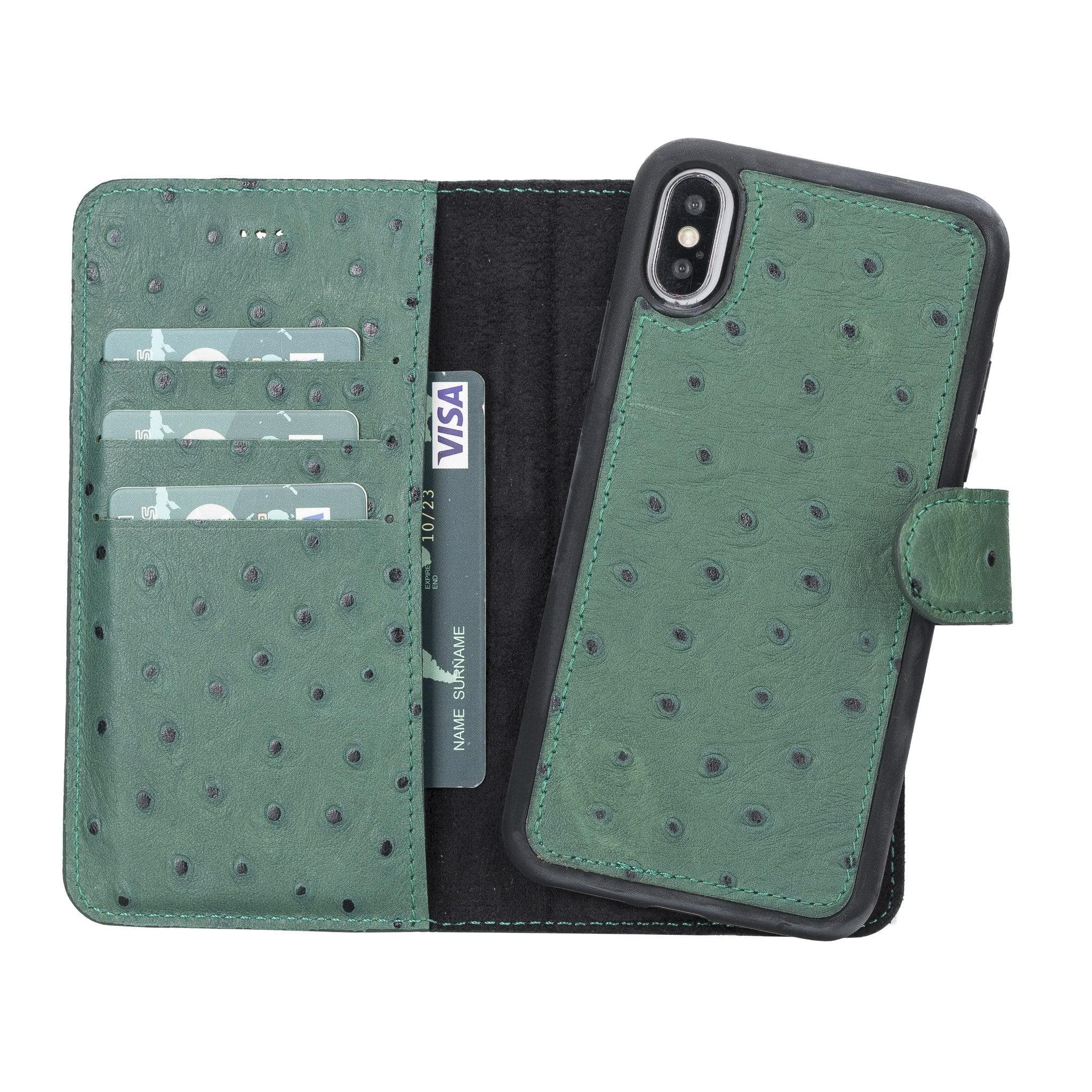 Magic iPhone XS Max Detachable Leather Wallet Case
