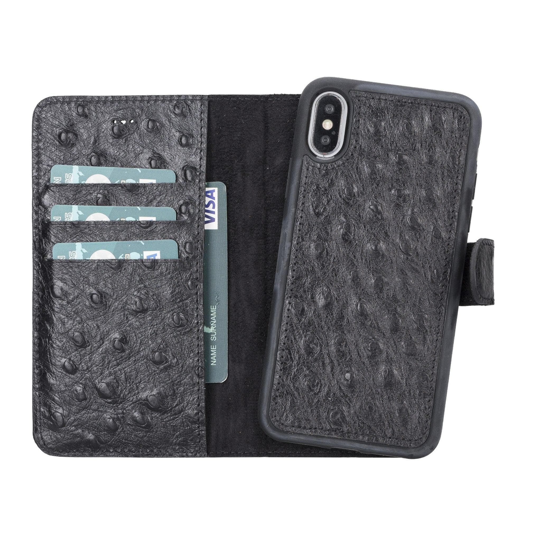Magic iPhone X / XS Detachable Leather Wallet Case