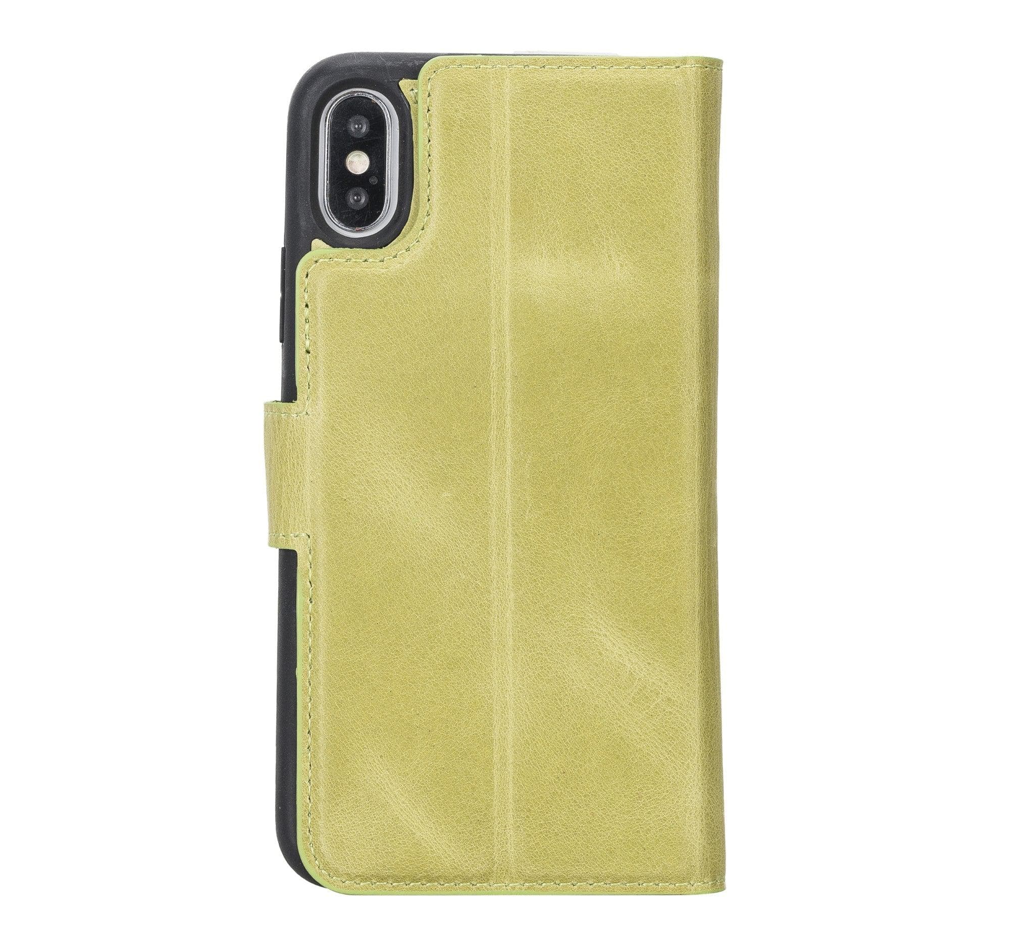Magic iPhone X / XS Detachable Leather Wallet Case