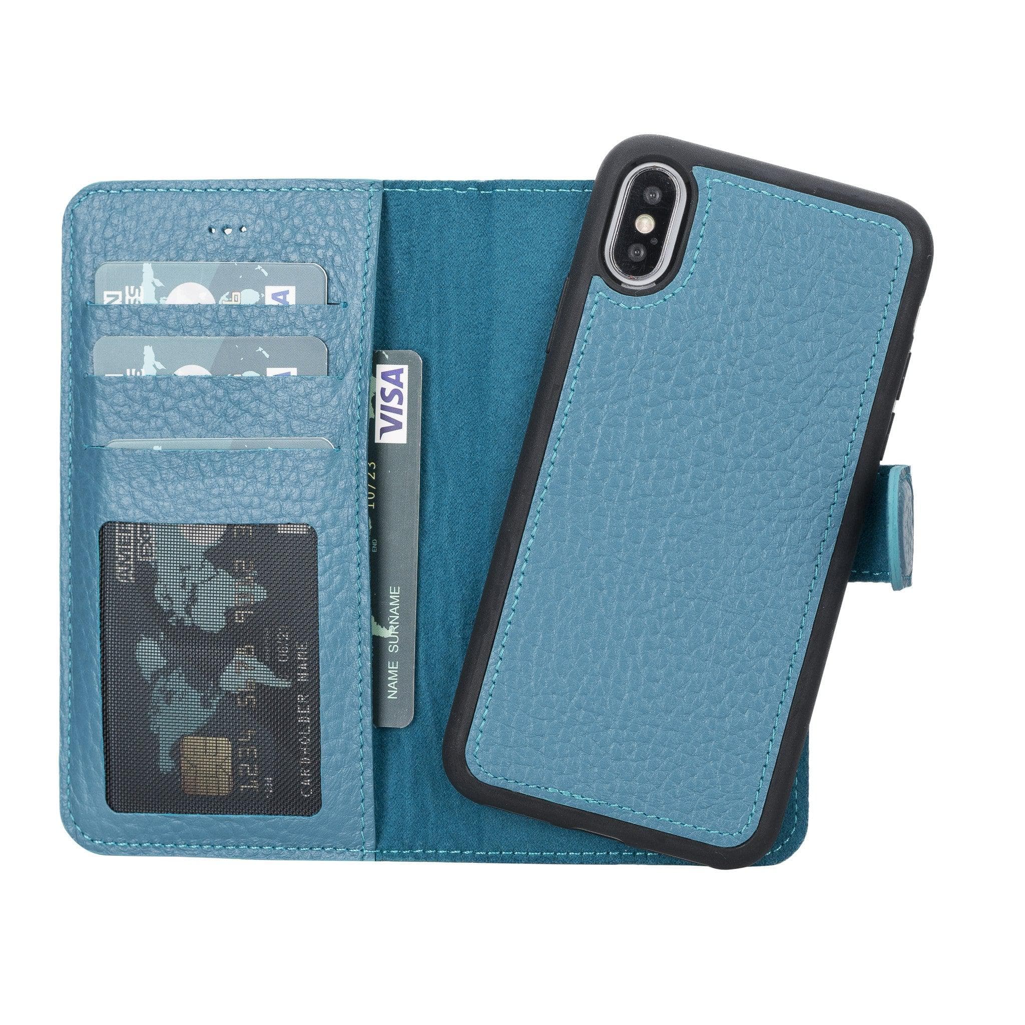 Magic iPhone XS Max Detachable Leather Wallet Case