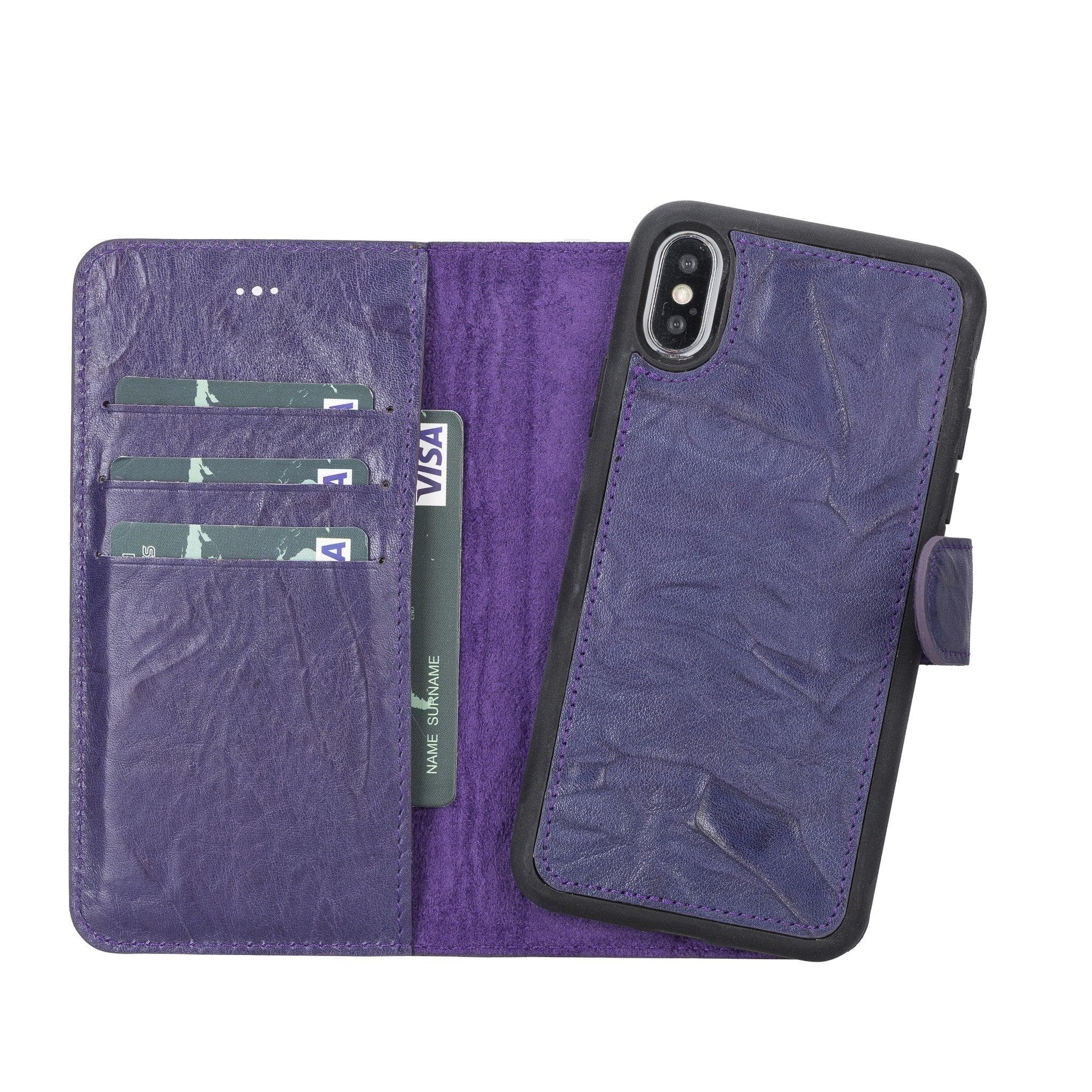 Magic iPhone XR Detachable Leather Wallet Case