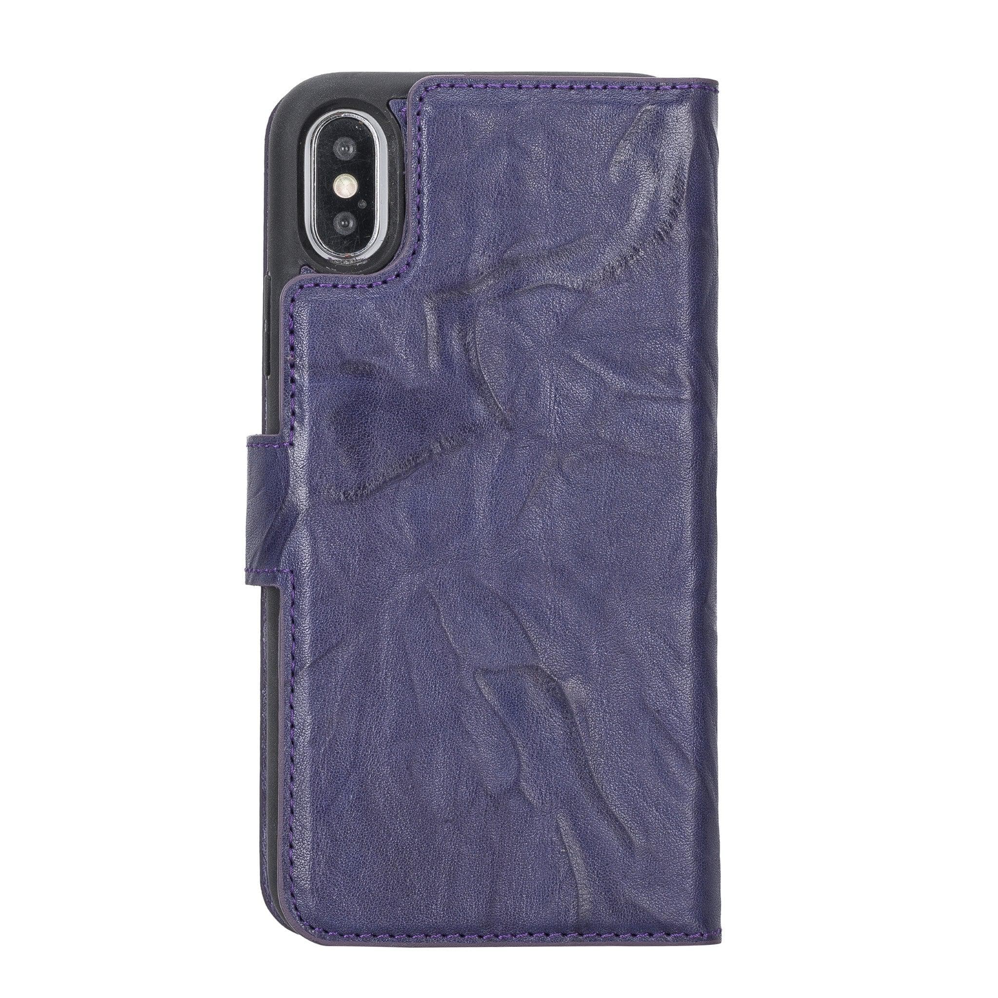 Magic iPhone XS Max Detachable Leather Wallet Case