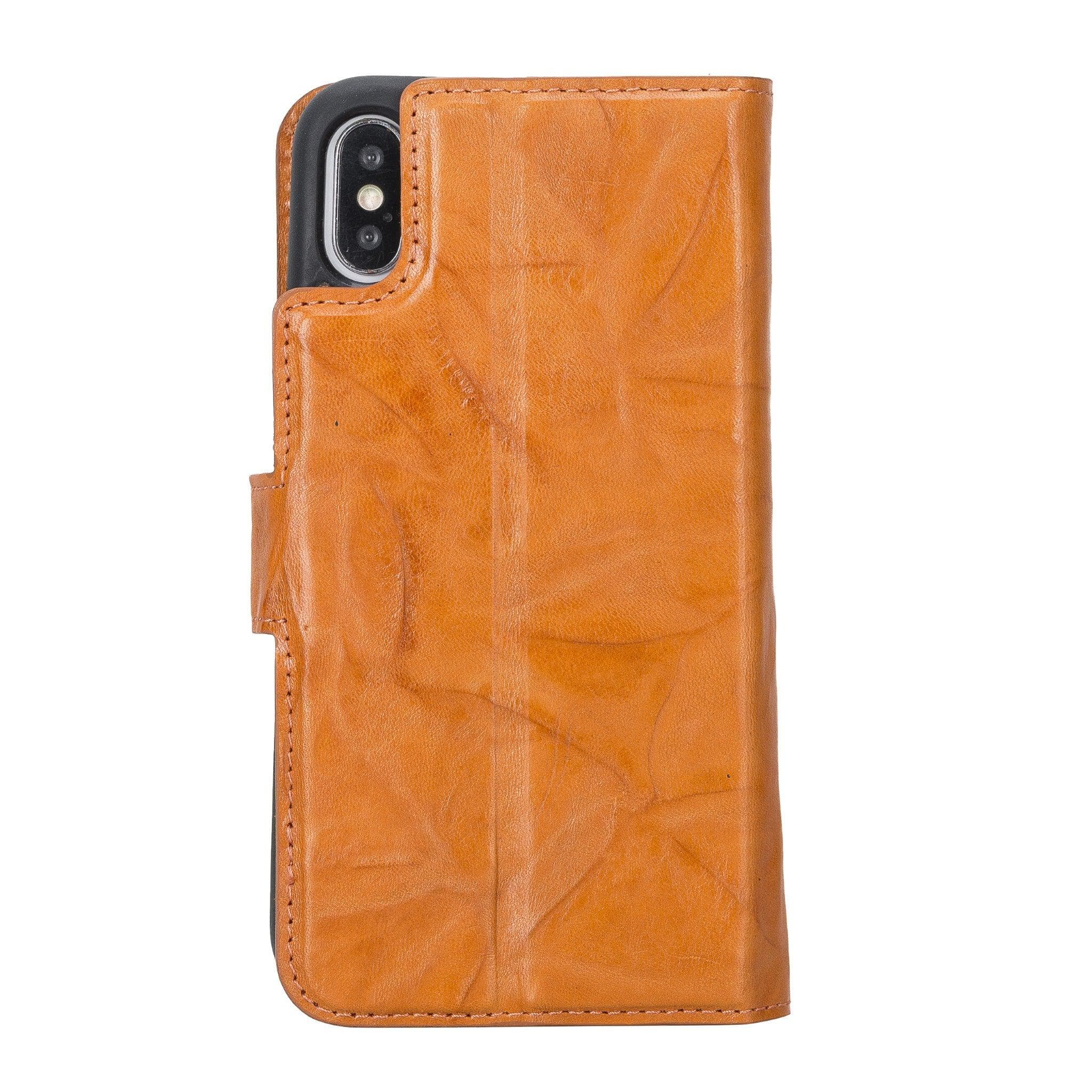 Magic iPhone X / XS Detachable Leather Wallet Case