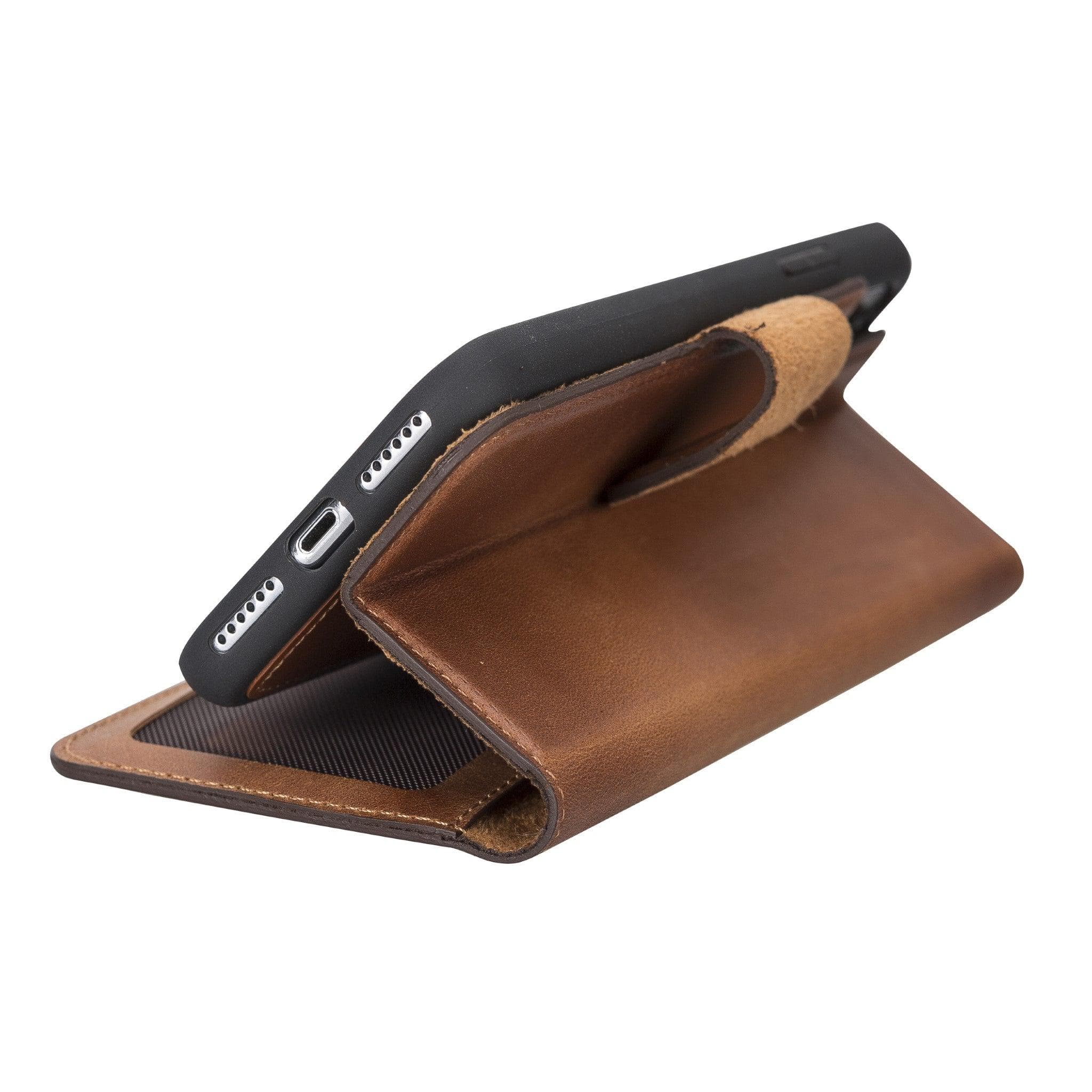 Magic iPhone XS Max Detachable Leather Wallet Case