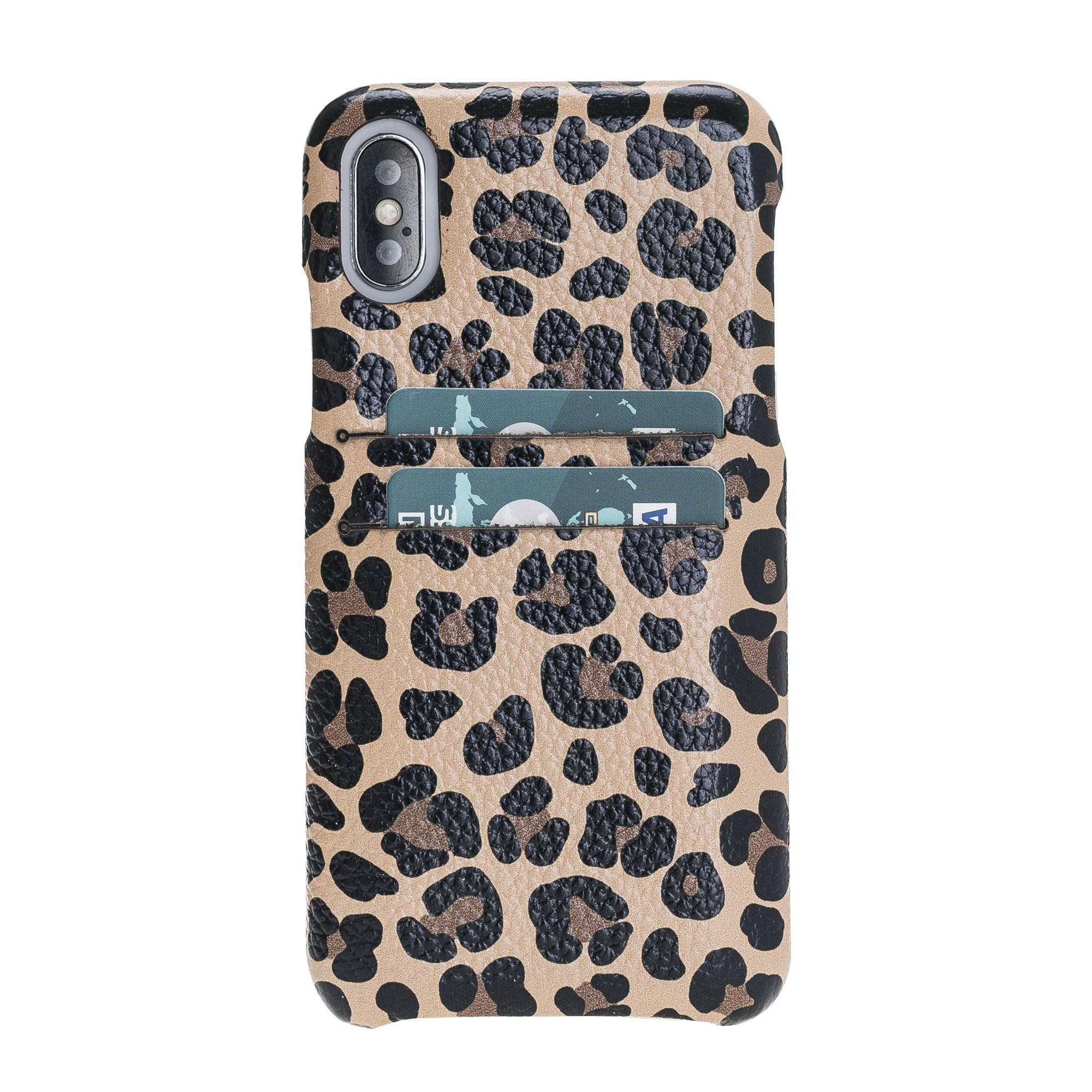 F360 iPhone XS Max Leather Cover with Card Holder