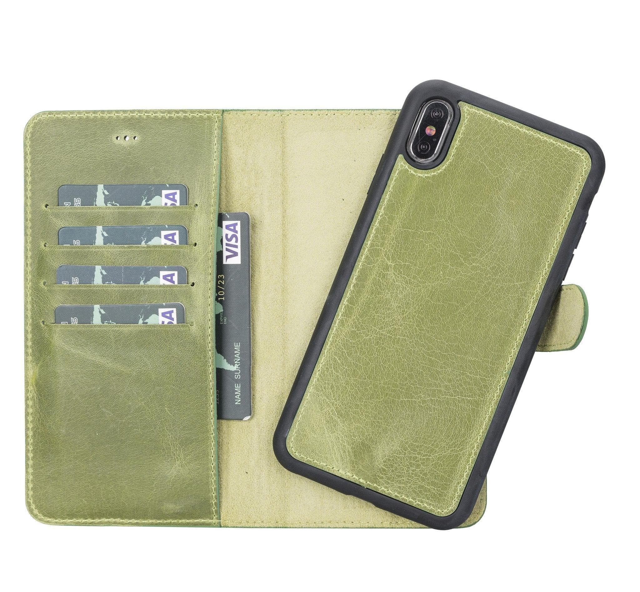 Magic iPhone XS Max Detachable Leather Wallet Case