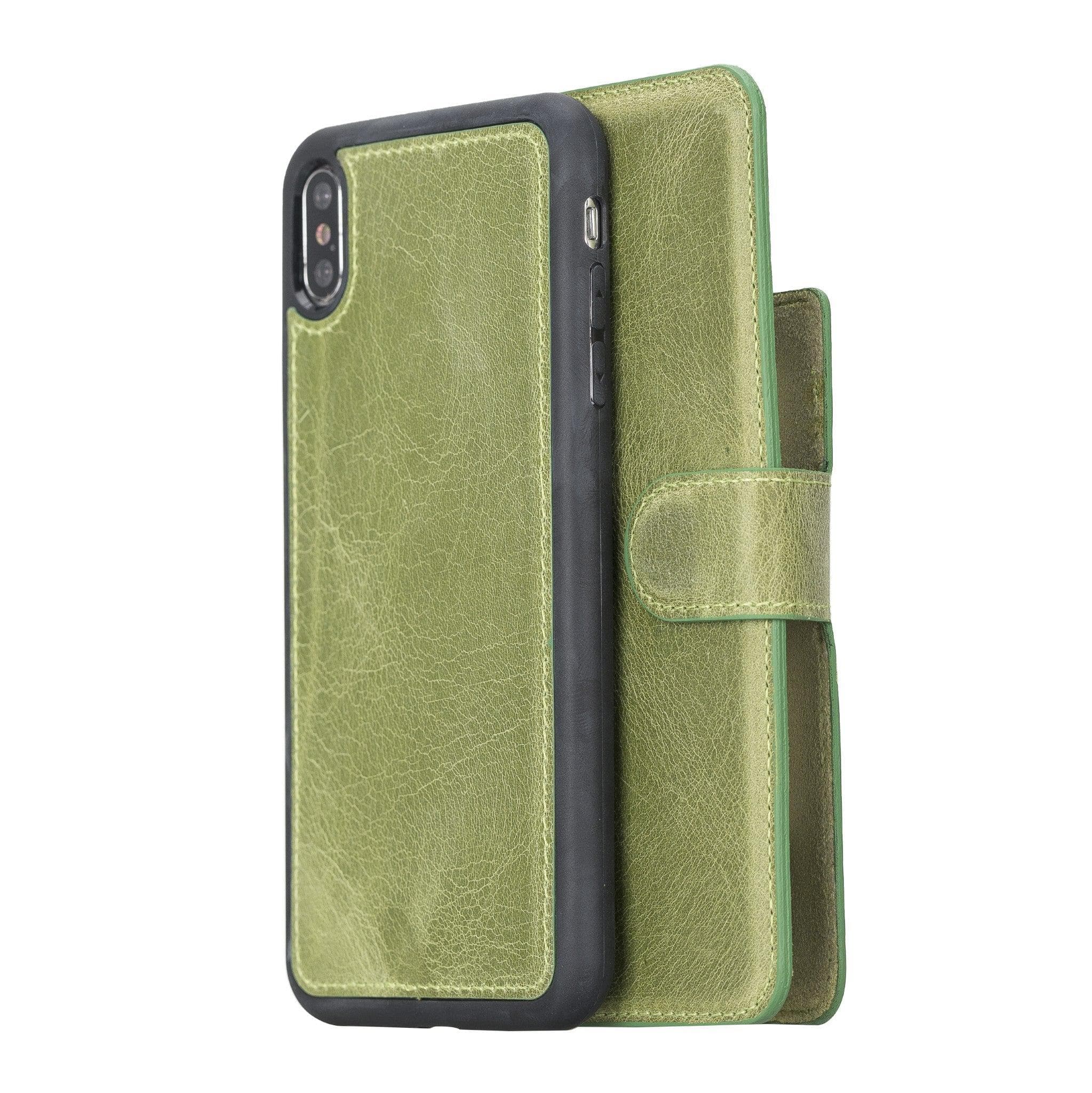 Magic iPhone XS Max Detachable Leather Wallet Case