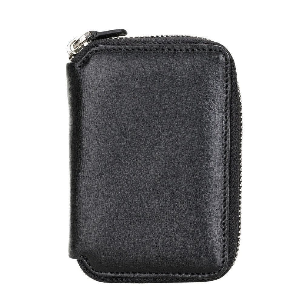 Elvis Leather Zipper Wallet