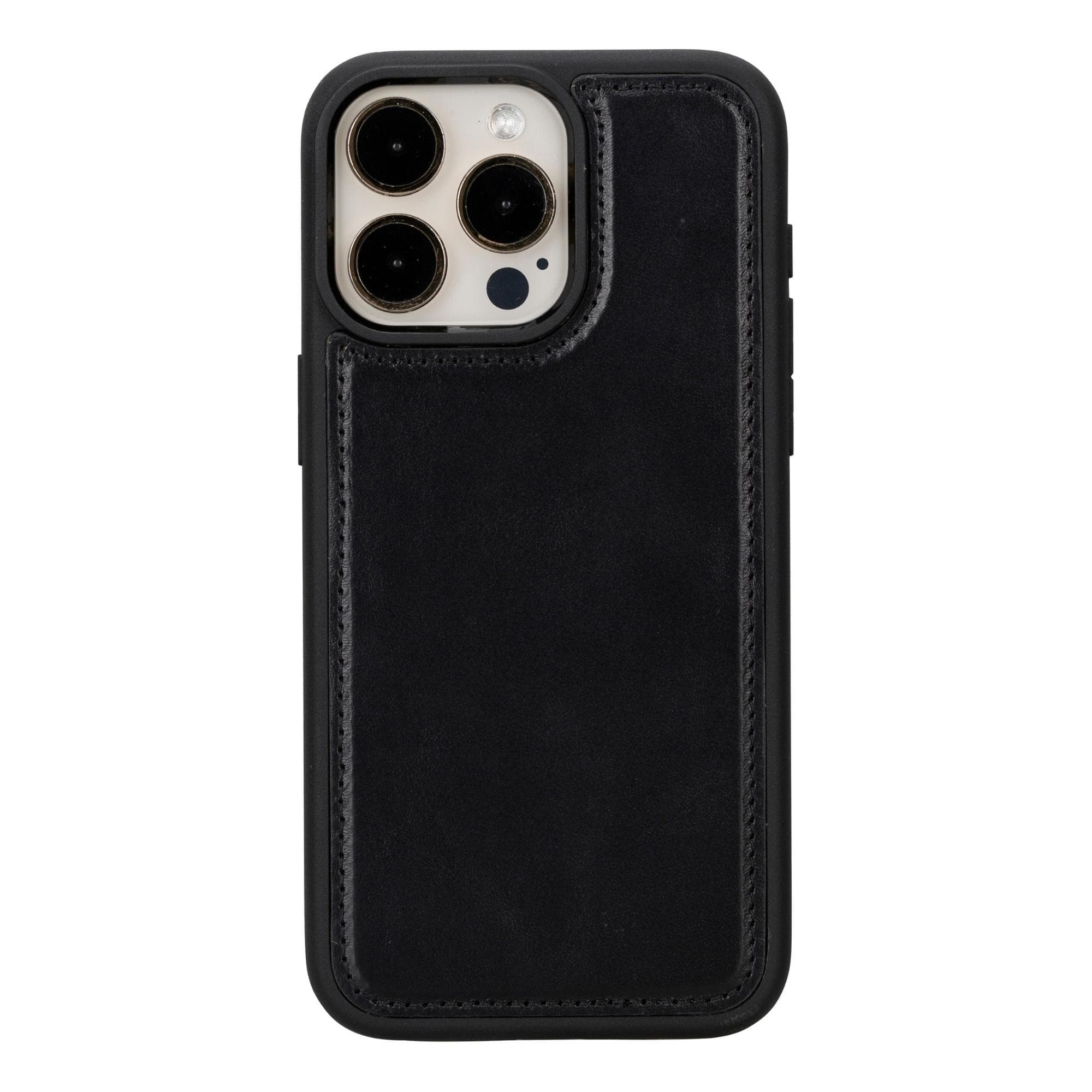 Magic iPhone 15 Genuine Leather Detachable Wallet Case