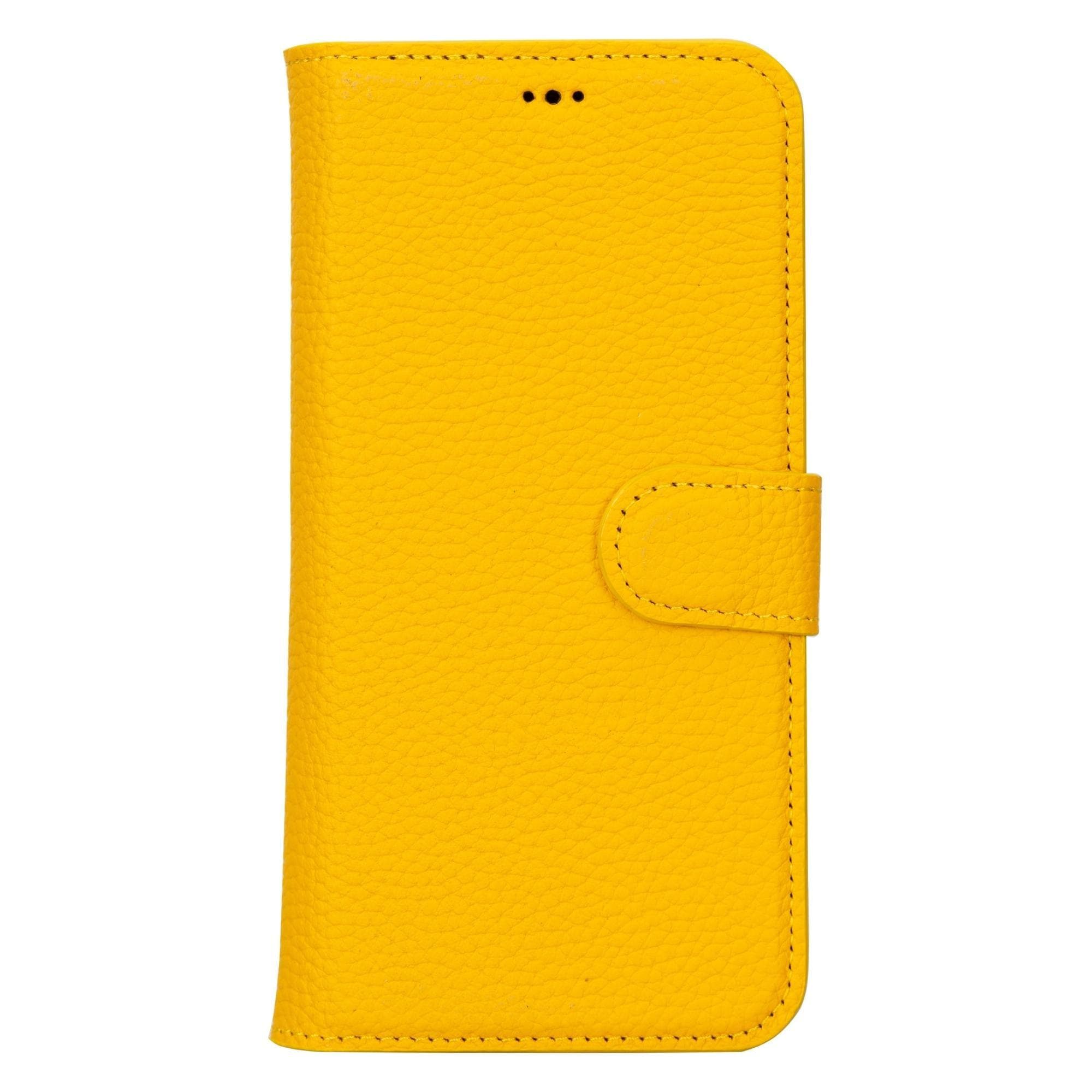Magic iPhone 15 Genuine Leather Detachable Wallet Case