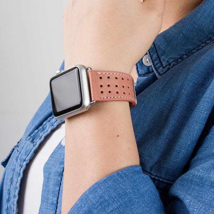87011 Apple Watch Genuine Leather Band